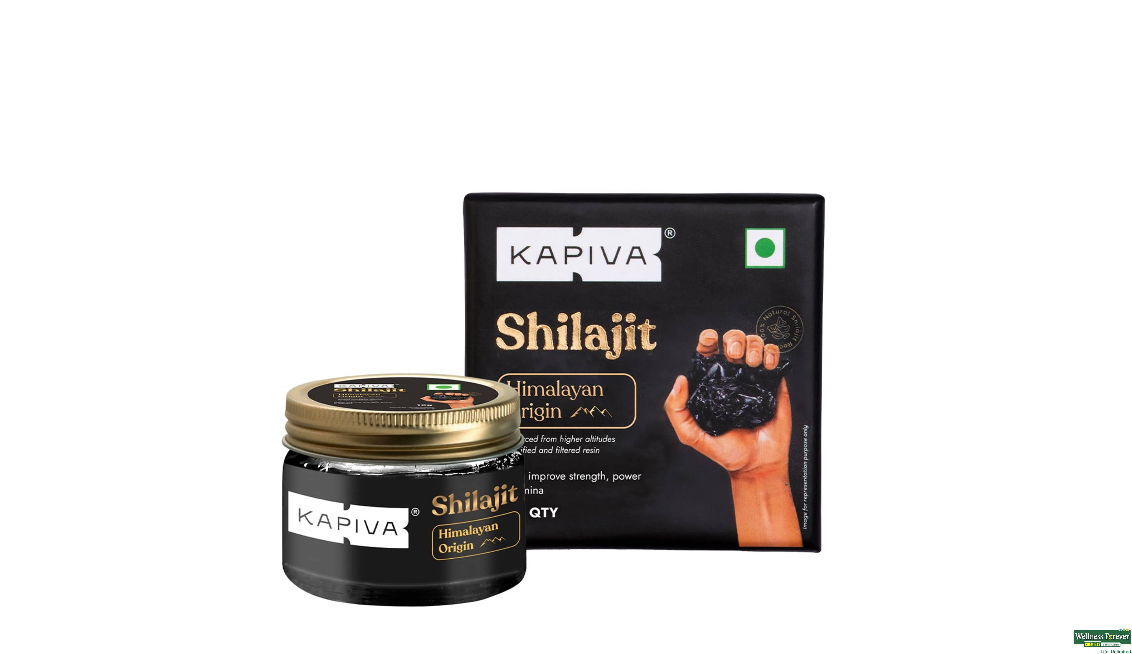 KAPIVA HIMALAYAN SHILAJIT 10GM- 1, 10GM, null