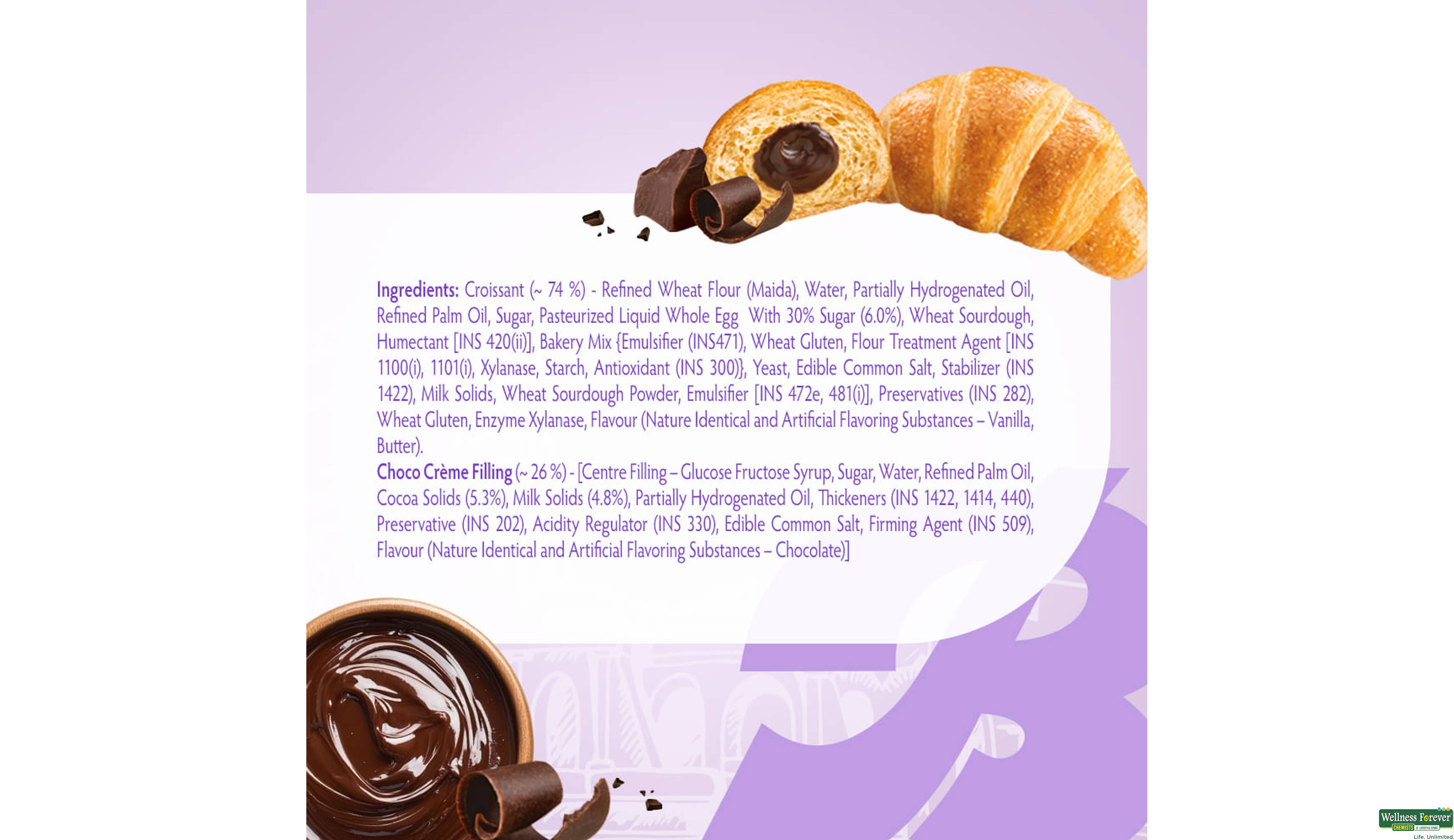 BAULI MOONFILS CHOCO CREAM 45GM- 2, 45GM, 
