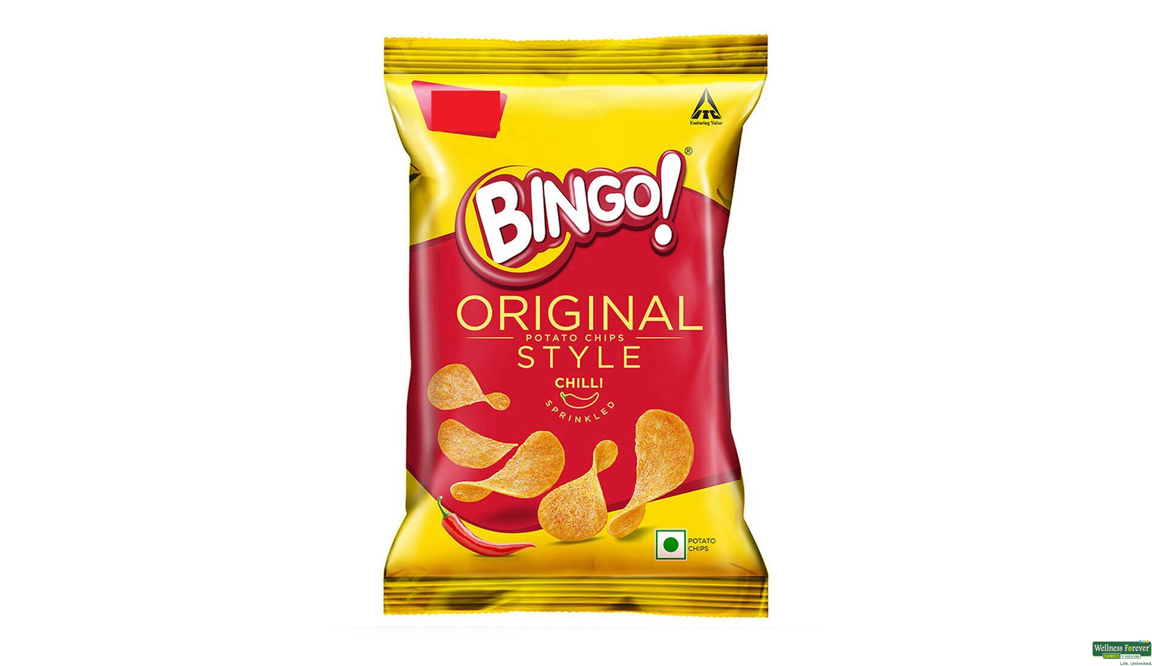 BINGO ORIGINAL CHILLI SPRINKLED 100GM- 1, 100GM, null