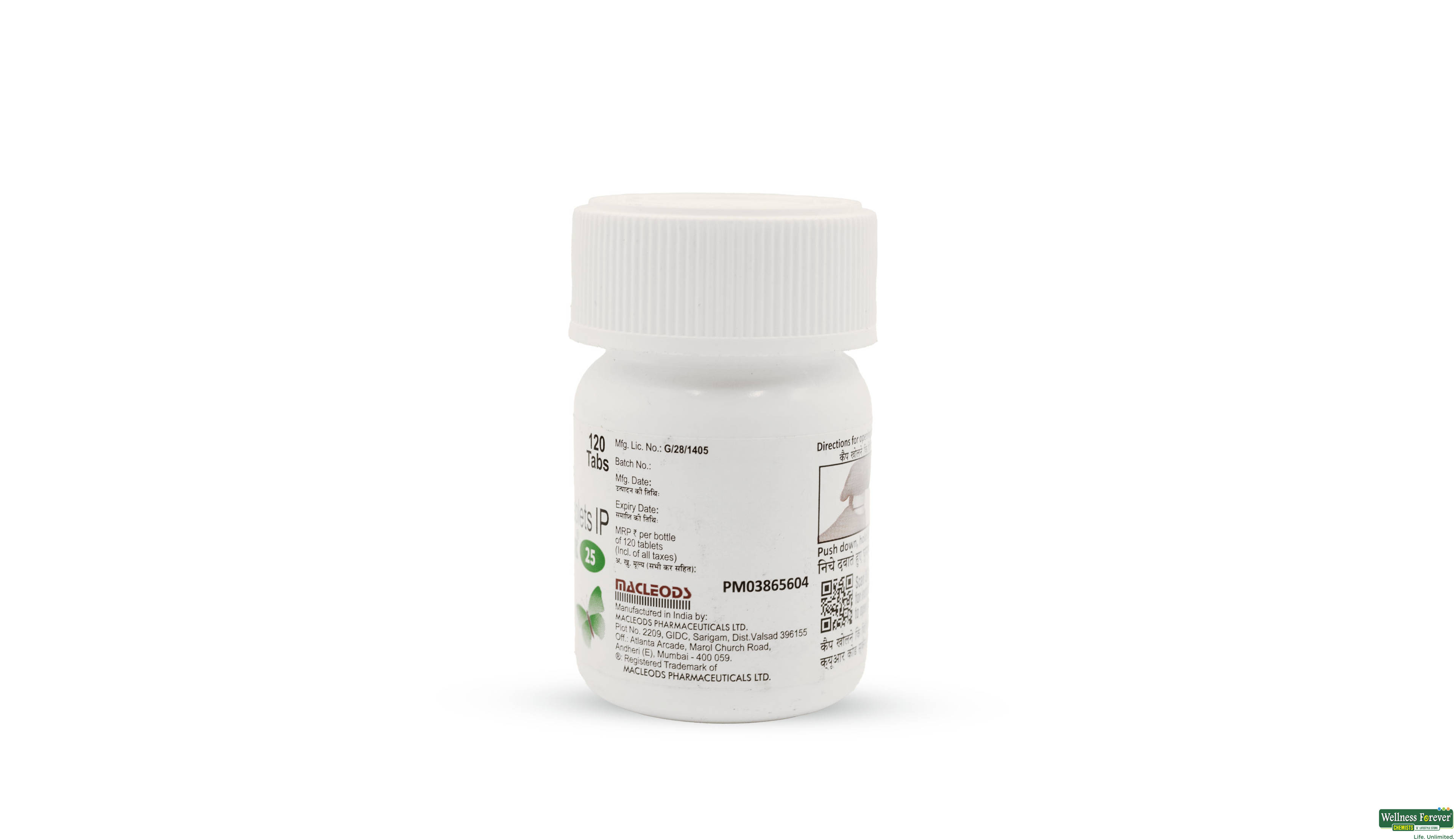 THYROX 25MCG 120TAB- 3, 120TAB, 