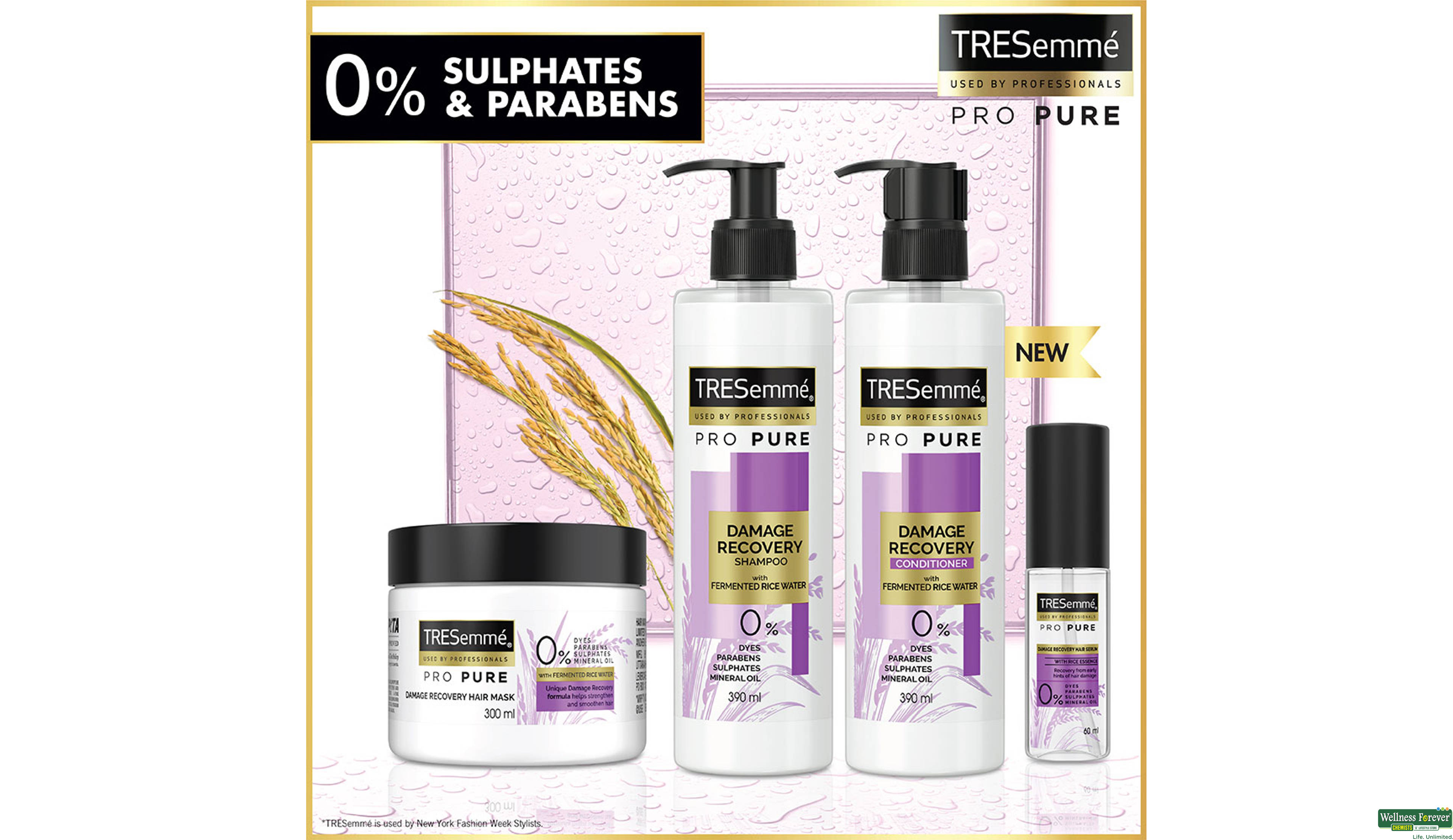 TRESEMME COND DAMAGE RECOVERY 370ML- 6, 370ML, 