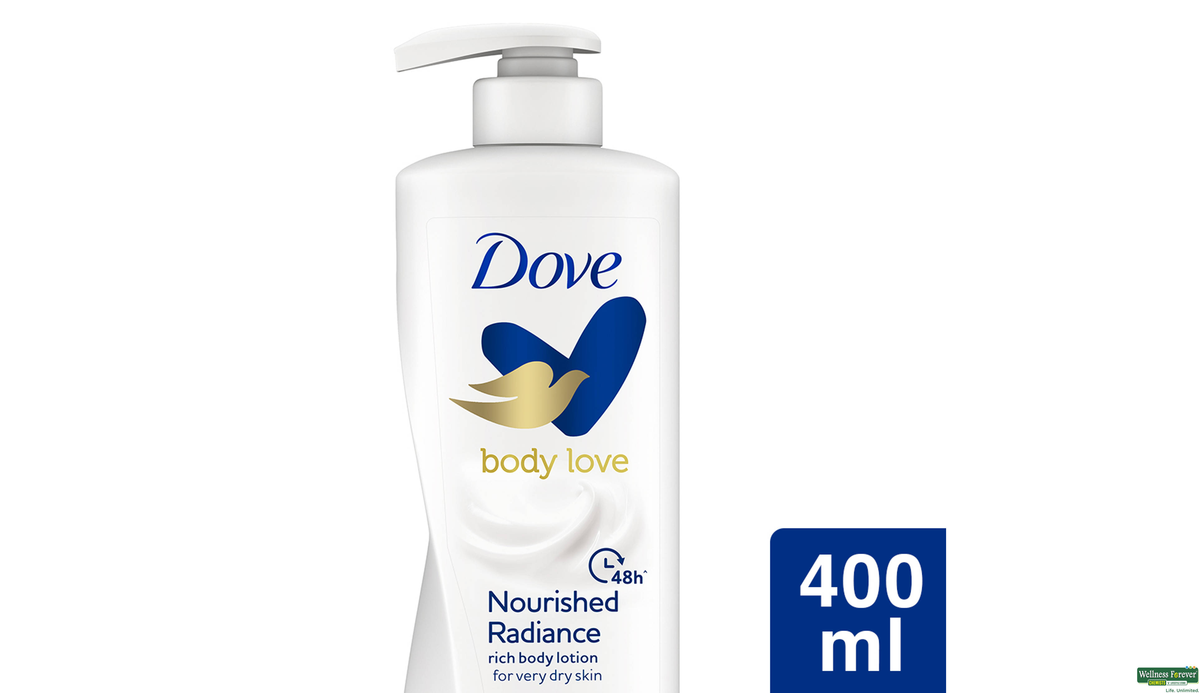 DOVE BODY/LOTION LOVE NOURISHED 400 ML- 1, 400ML, 