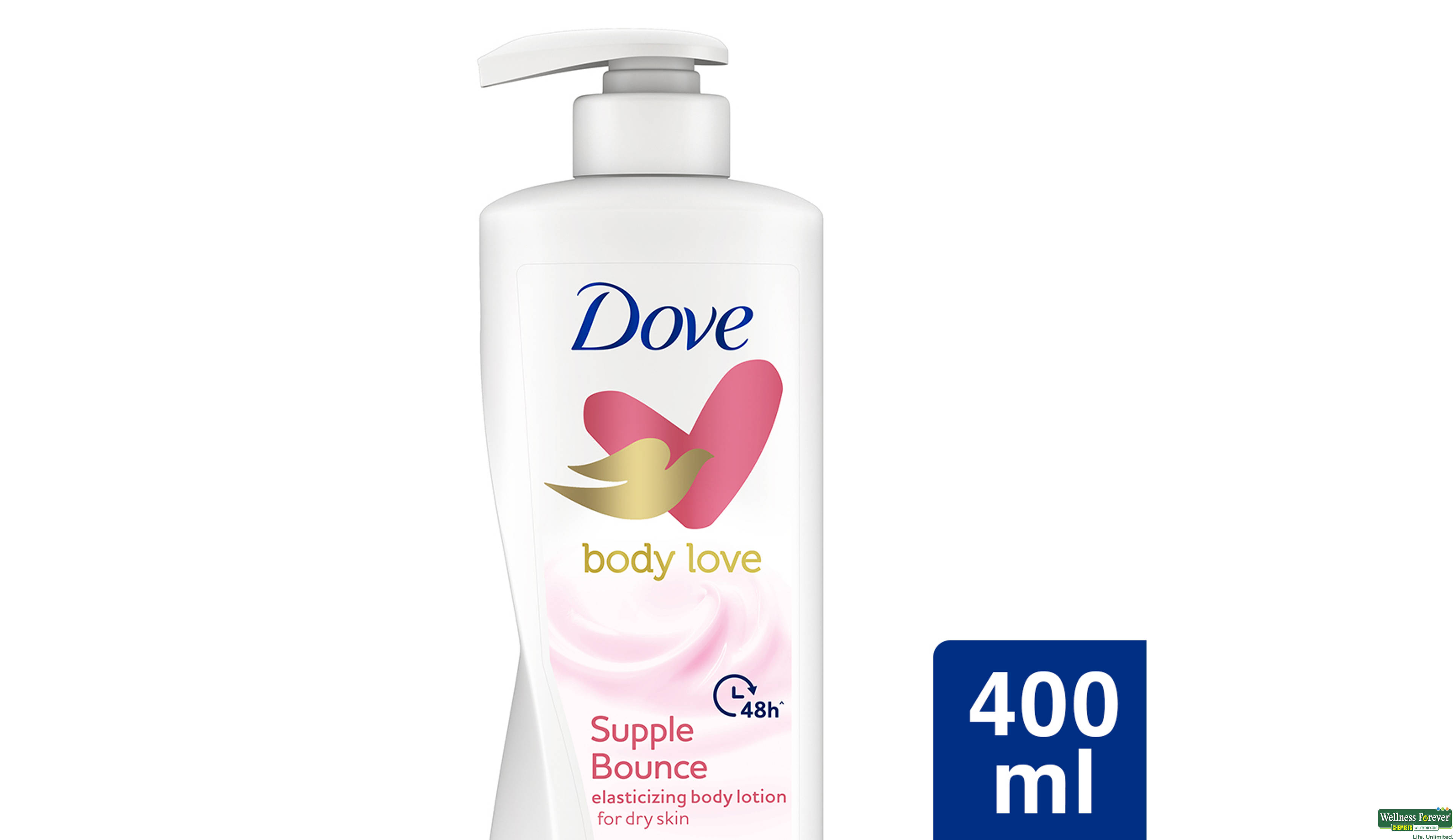 DOVE BODY/LOTION LOVE FOR DRY SKN 400 ML- 1, 400ML, 