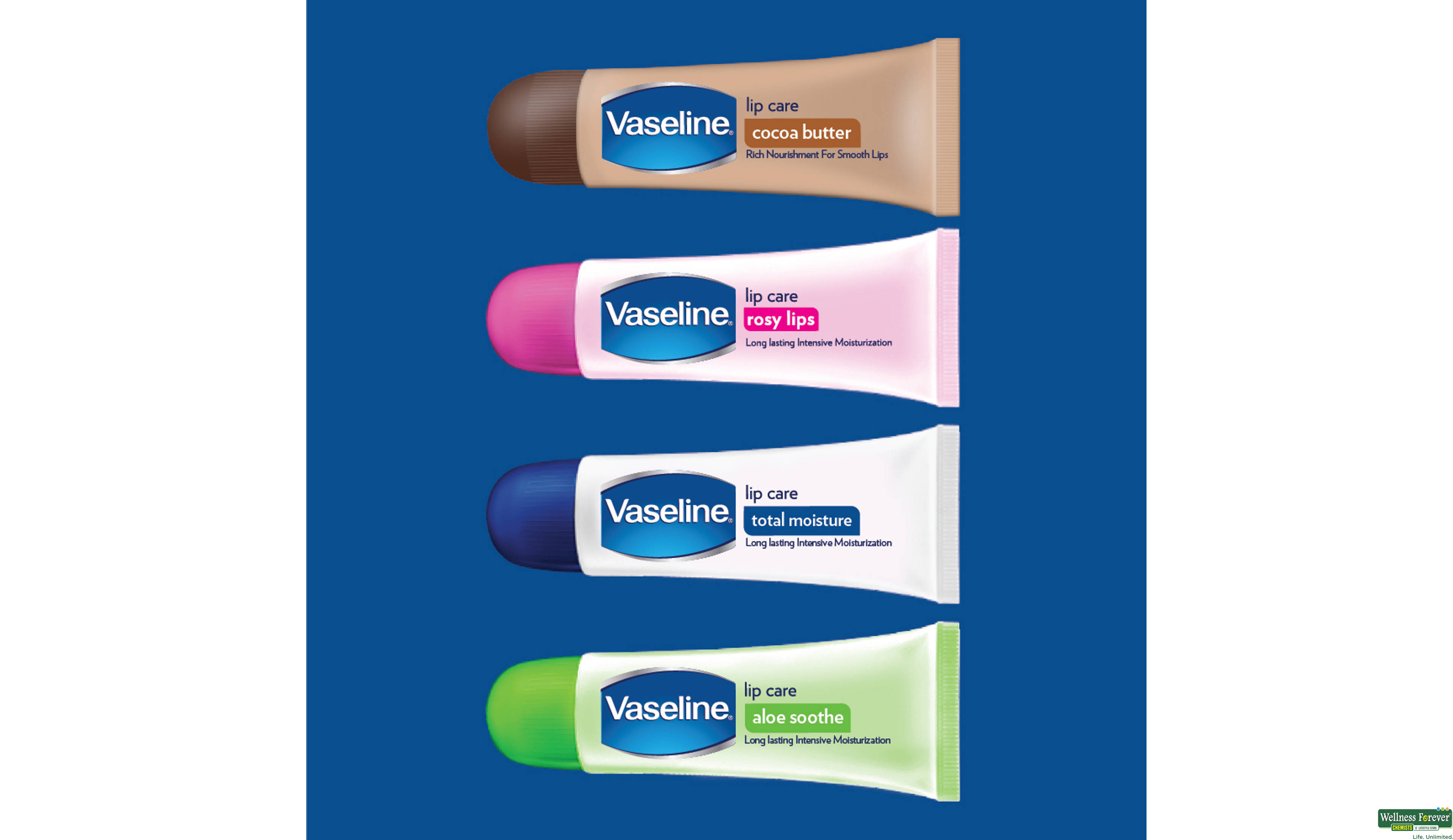 VASELINE LIP CARE COCOA BUTTER 10 G- 4, 10GM, 