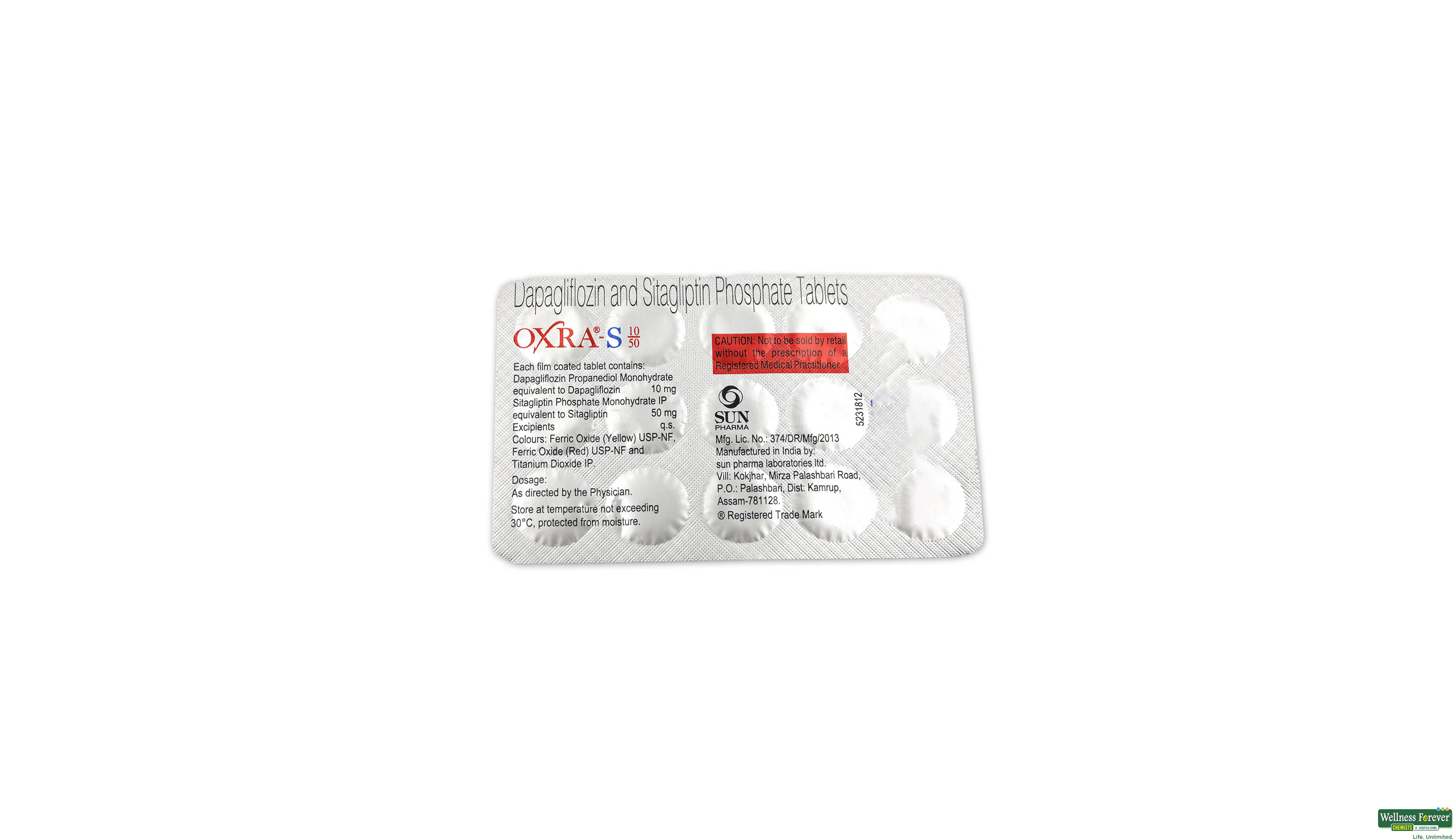 OXRA S 10/50MG 15TAB- 2, 15TAB, 