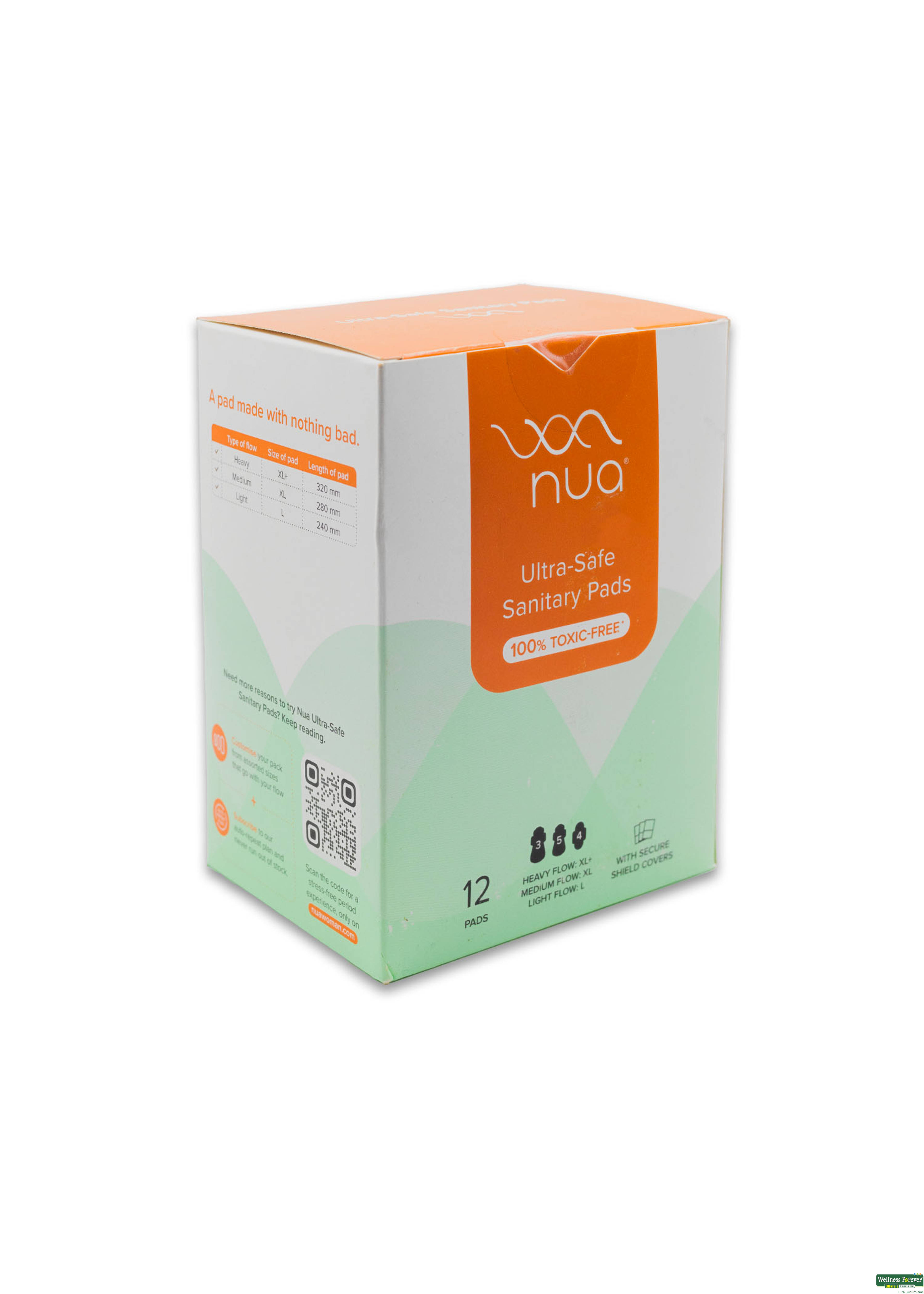 NUA ULTRASAFE PADS ASSORTED 12PC-image