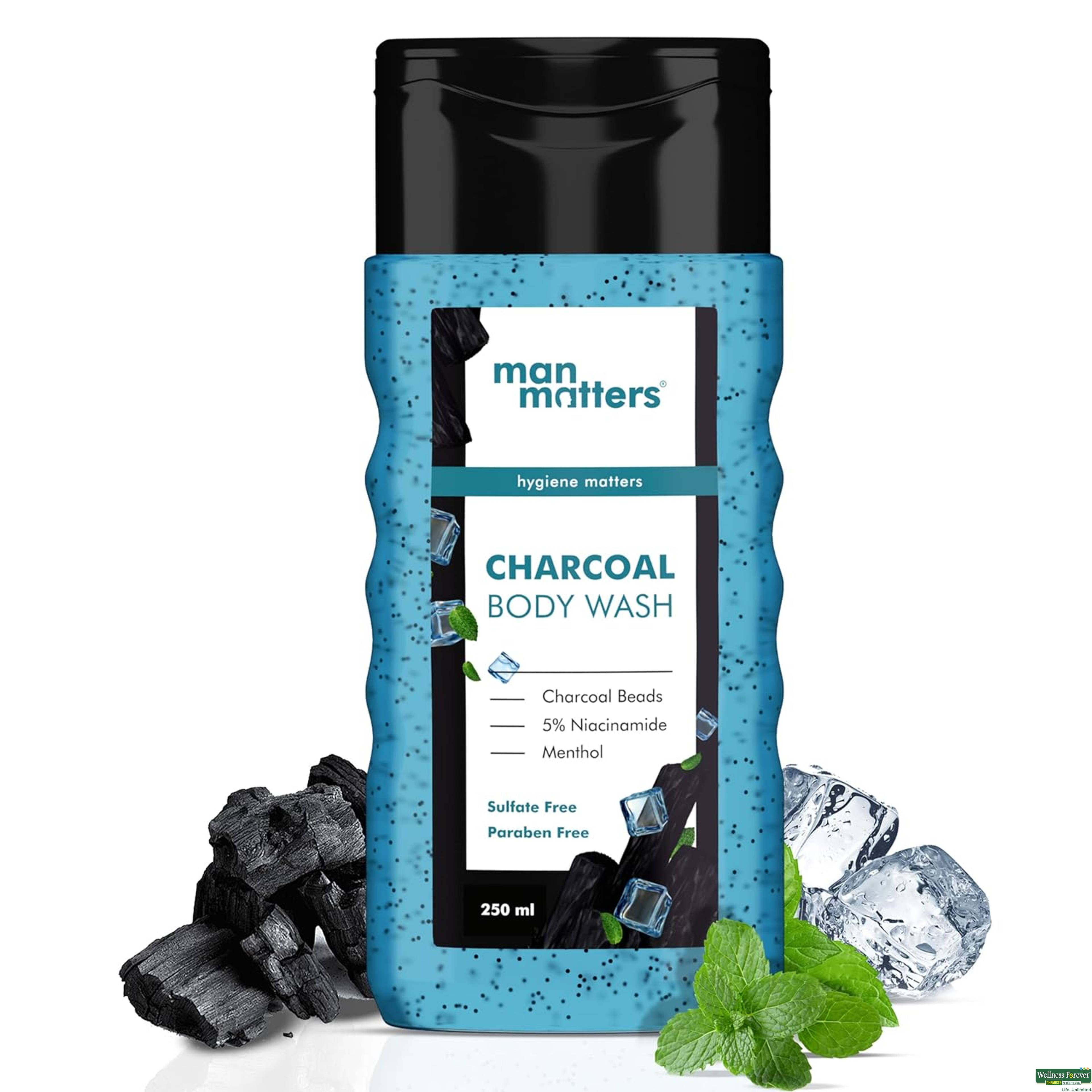 MAN MATTERS CHARCOAL BODY WASH-image