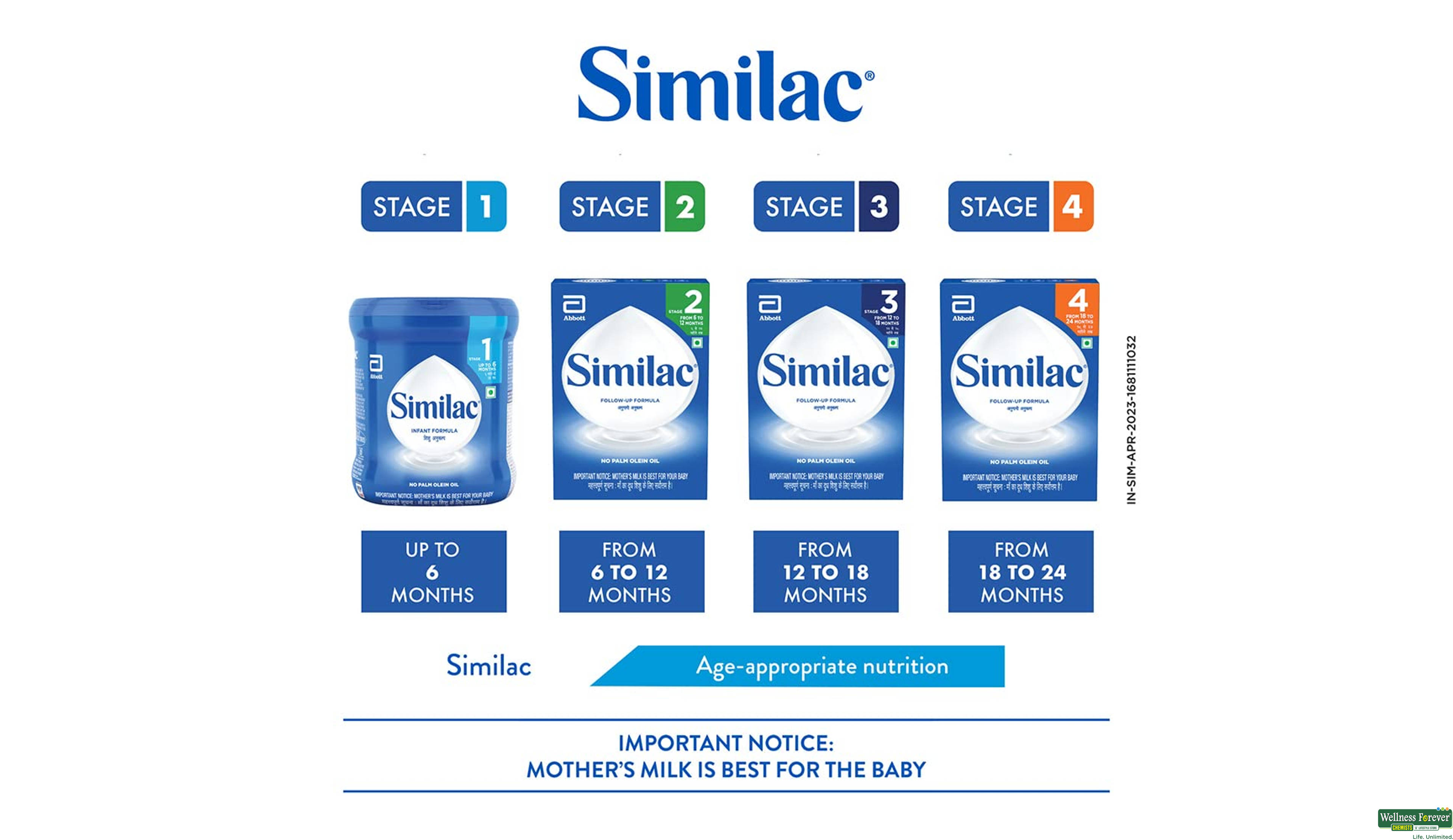 SIMILAC STAGE4 POW 400GM- 6, 400GM, null