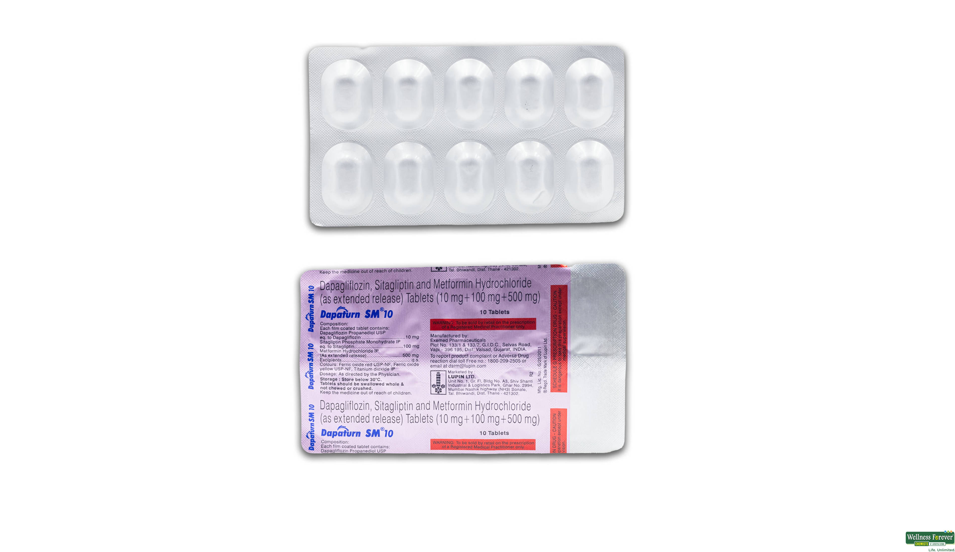 DAPATURN SM 10TAB- 1, 10TAB, 