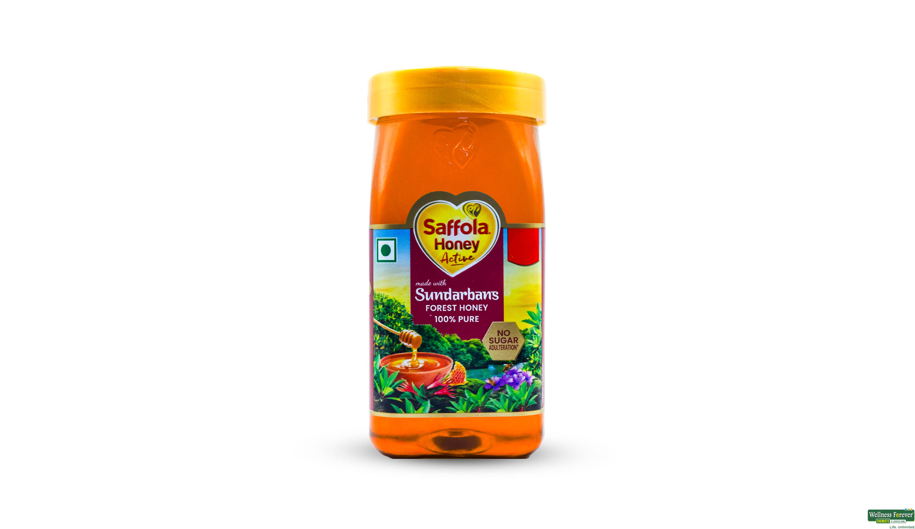 SAFFOLA HONEY ACTIVE 500G- 1, 500GM, 