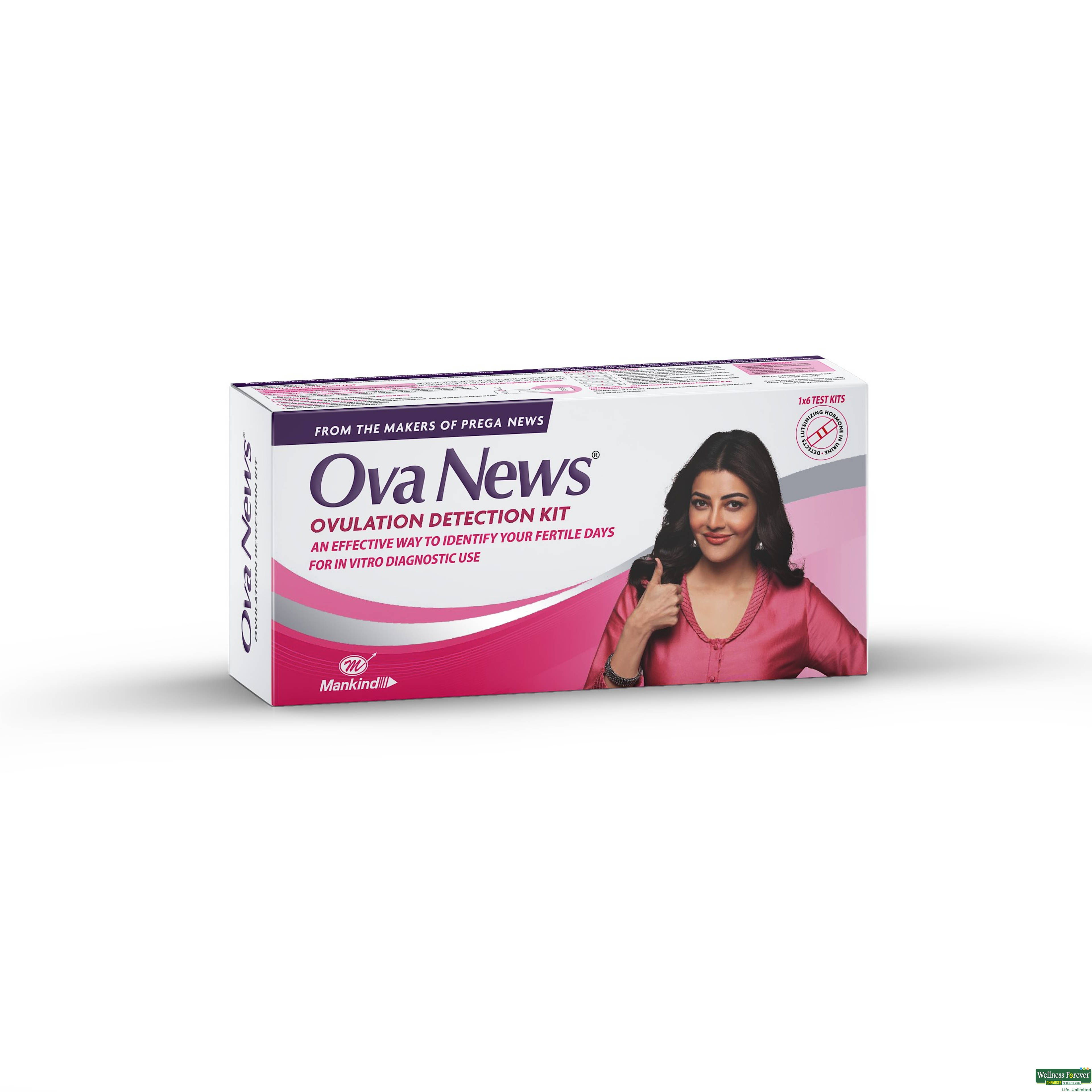 OVA NEWS OVULATION DETECTION KIT 1PC-image