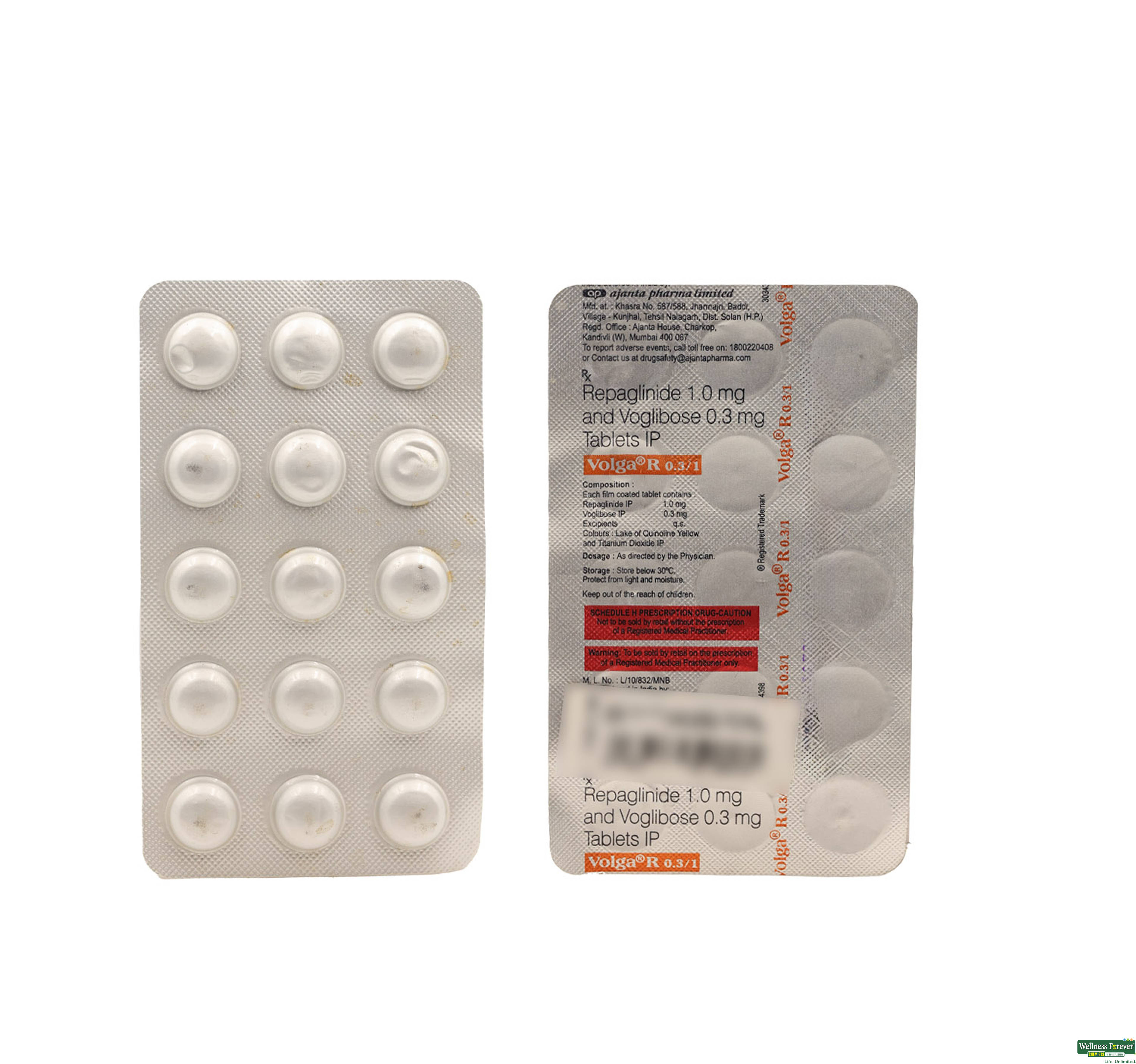 Volga R 0.3/1Mg 15Tablet-image