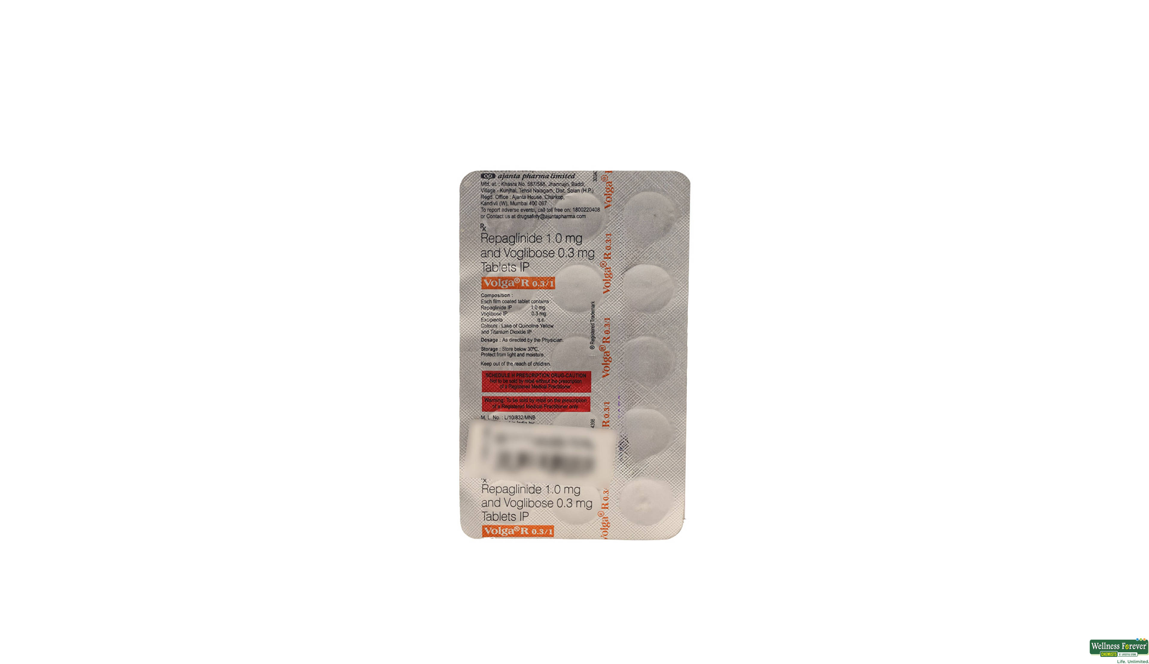 VOLGA R 0.3/1MG 15TAB- 2, 15TAB, null