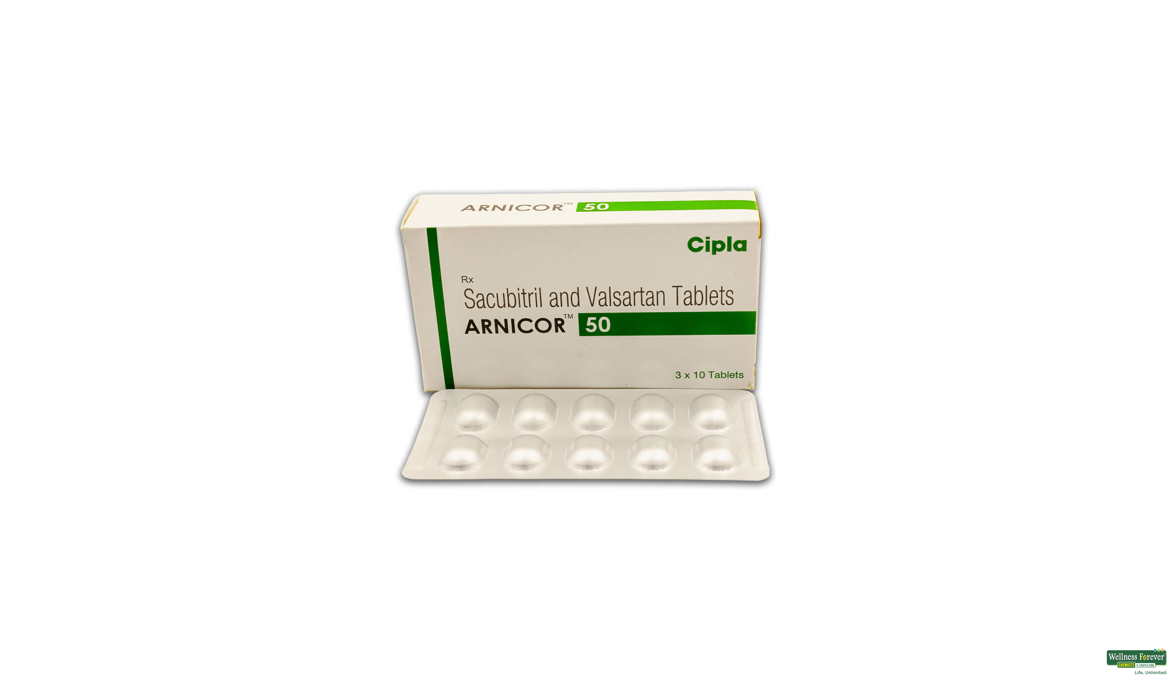ARNICOR 50MG 10TAB- 1, 10TAB, null
