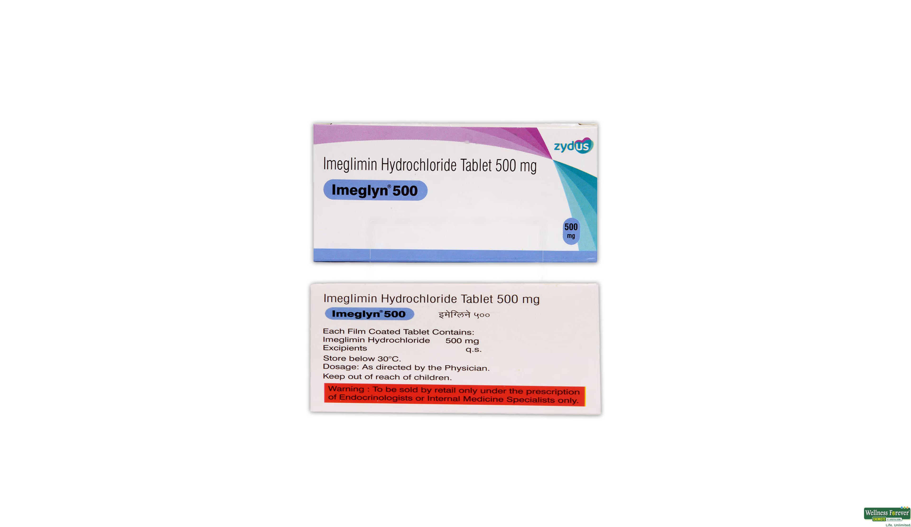 IMEGLYN 500MG 10TAB- 1, 10TAB, null