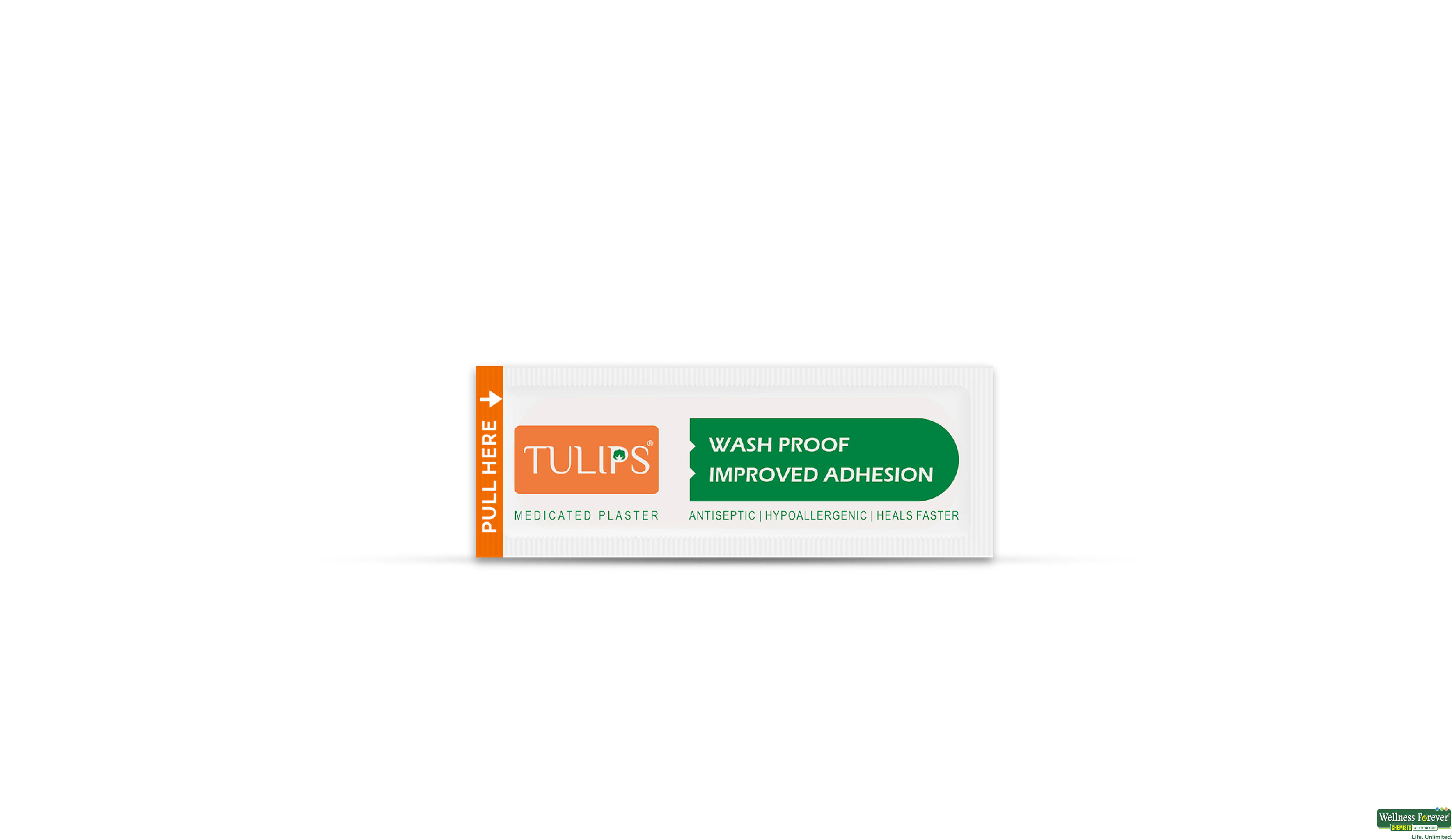 TULIPS MEDICATED PLASTER 10PC- 2, 10PC, null