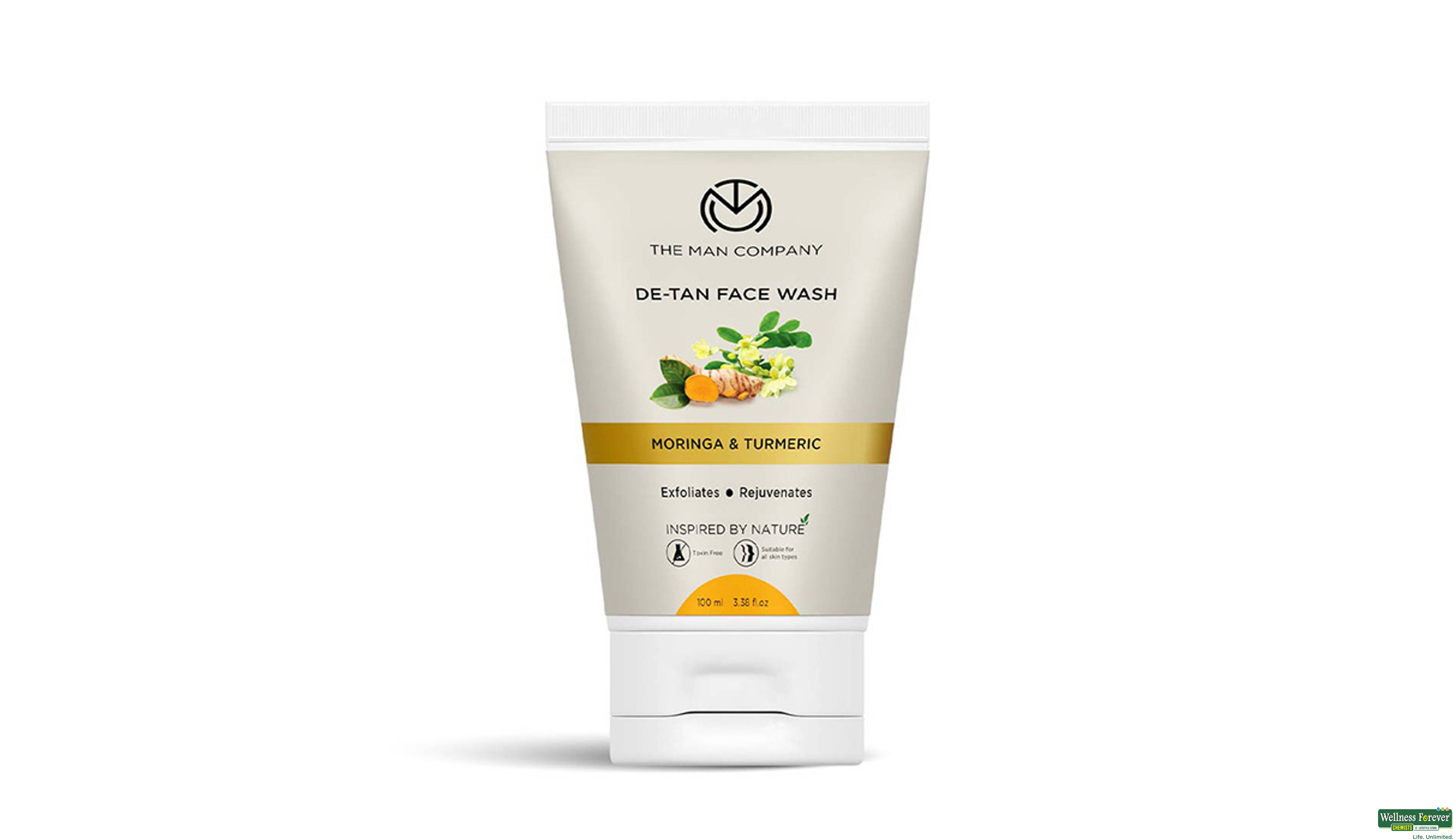 THE MAN F/WASH DE-TAN 100ML- 1, 100ML, 
