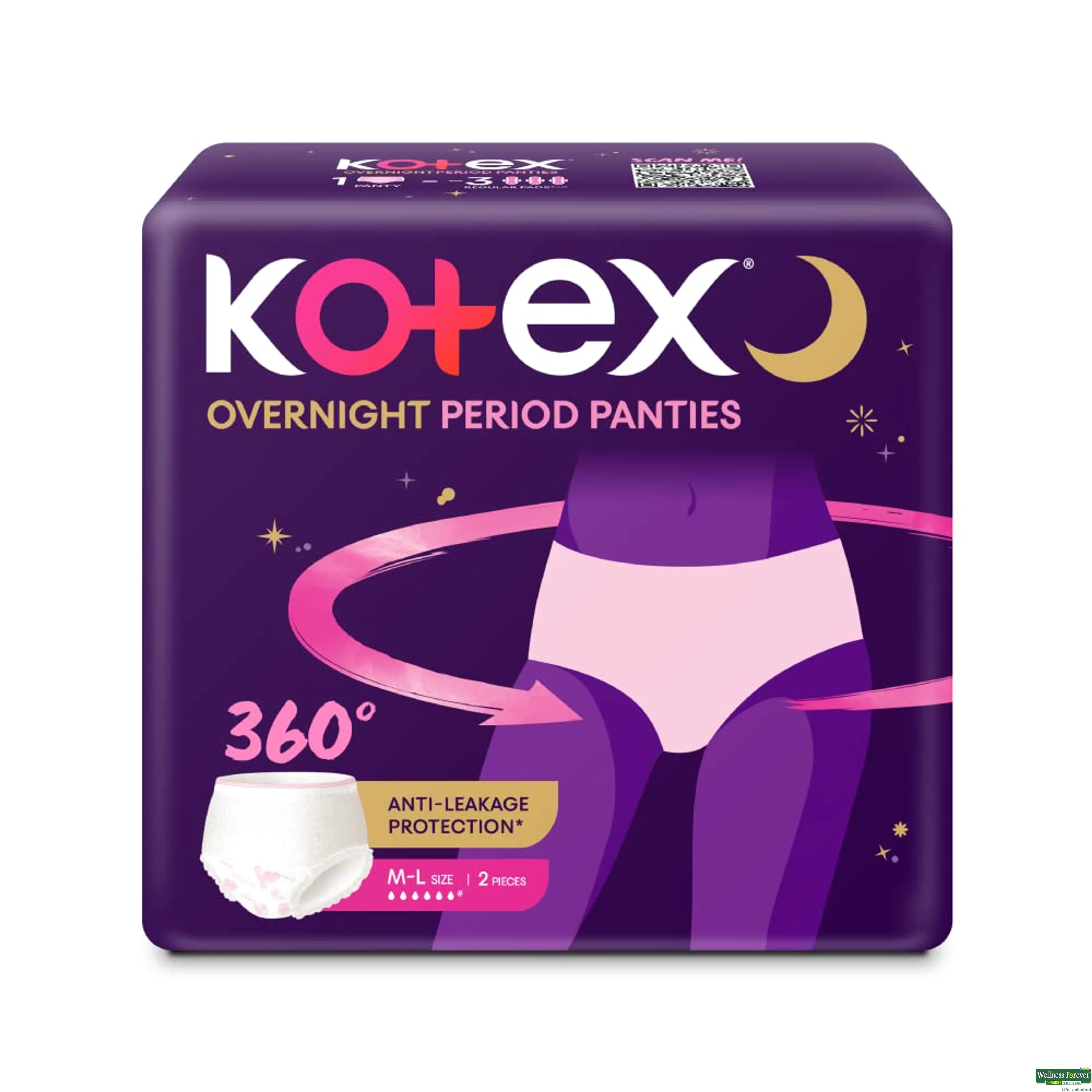 Buy Sofy Bodyfit Overnight Sanitary Pads, XXL, 5 pcs Online at