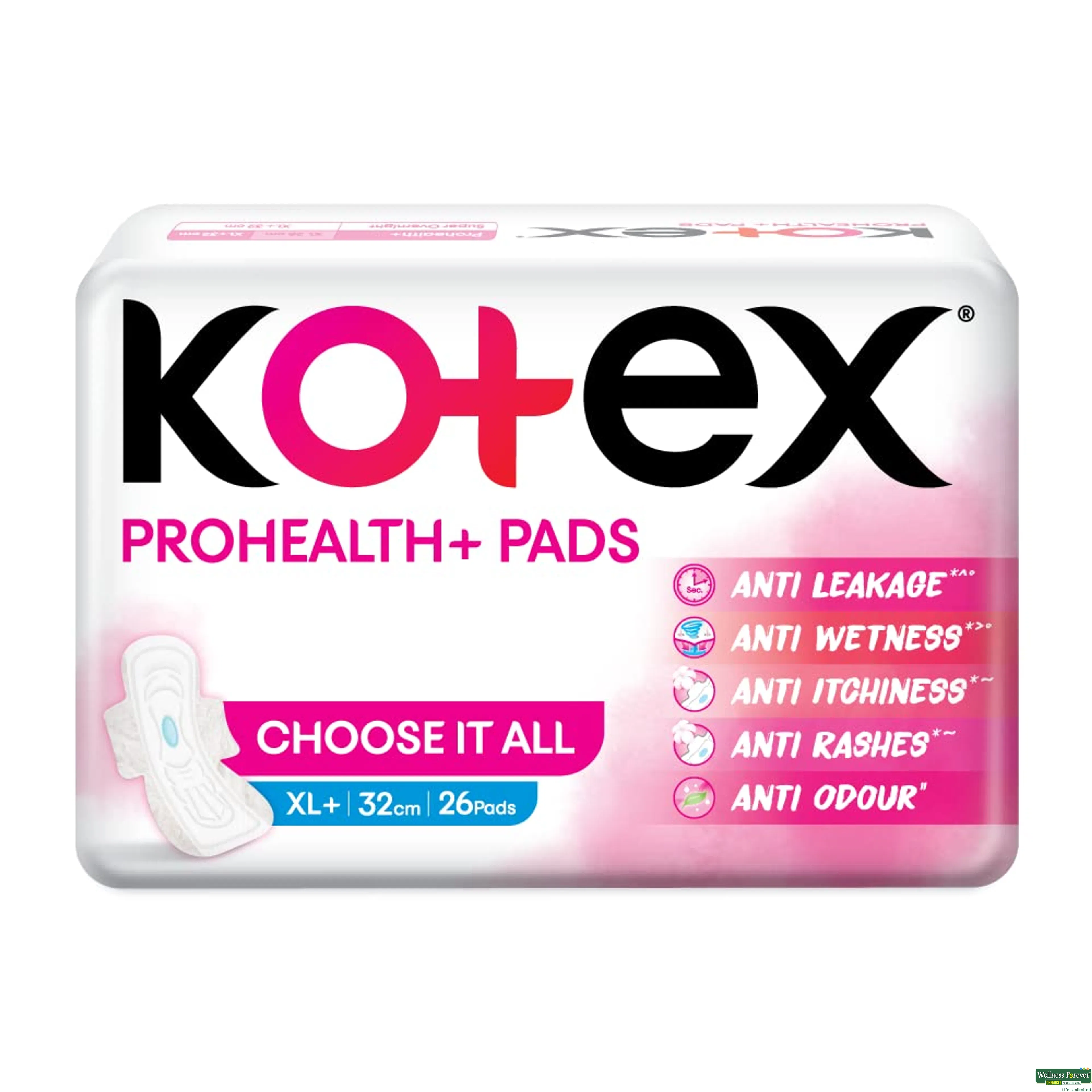 Kotex Disposable Ultra Thin Overnight Period Underwear, Medium