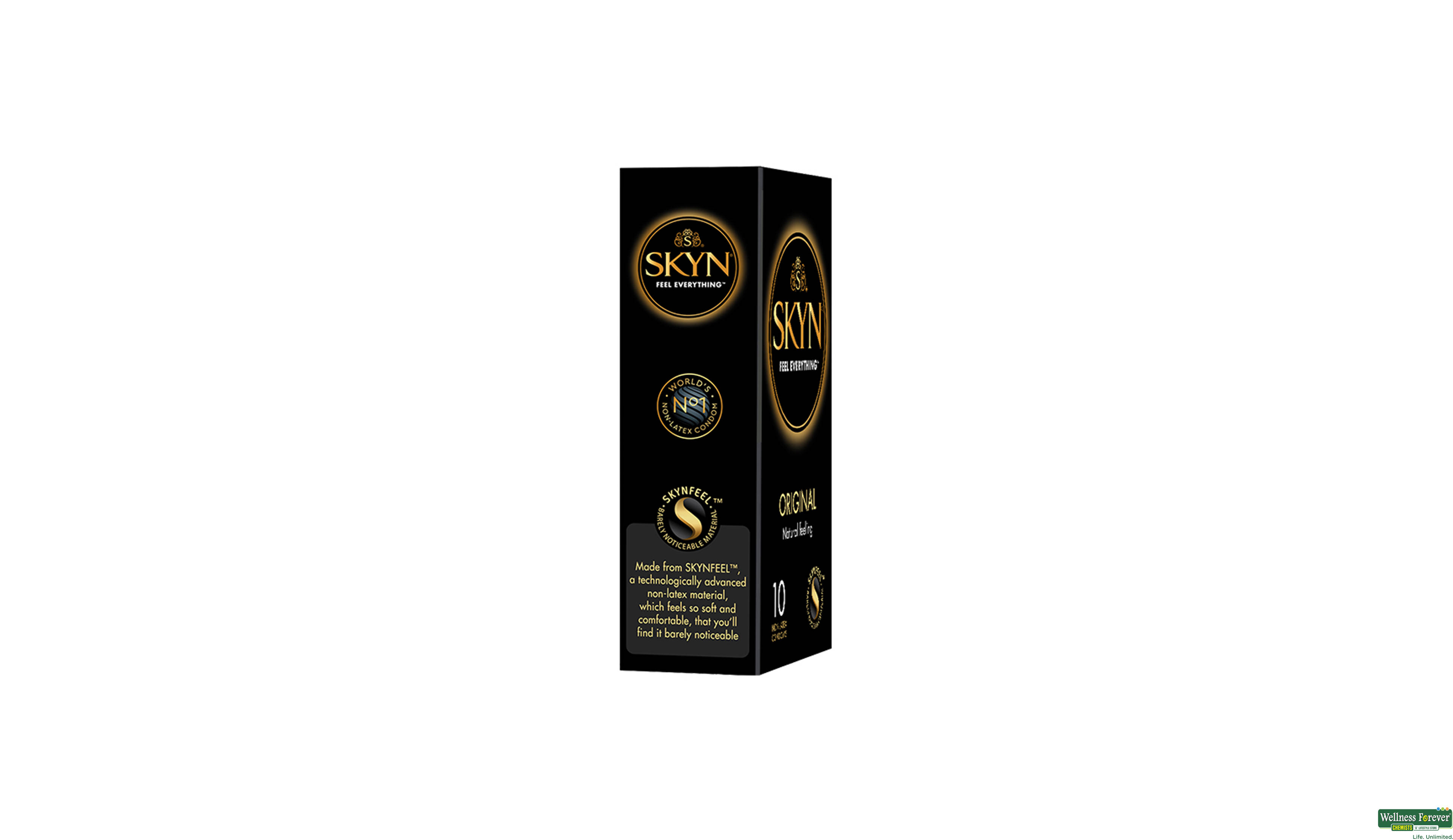 SKYN CONDOM ORIGINAL 10PC- 3, 10PC, null