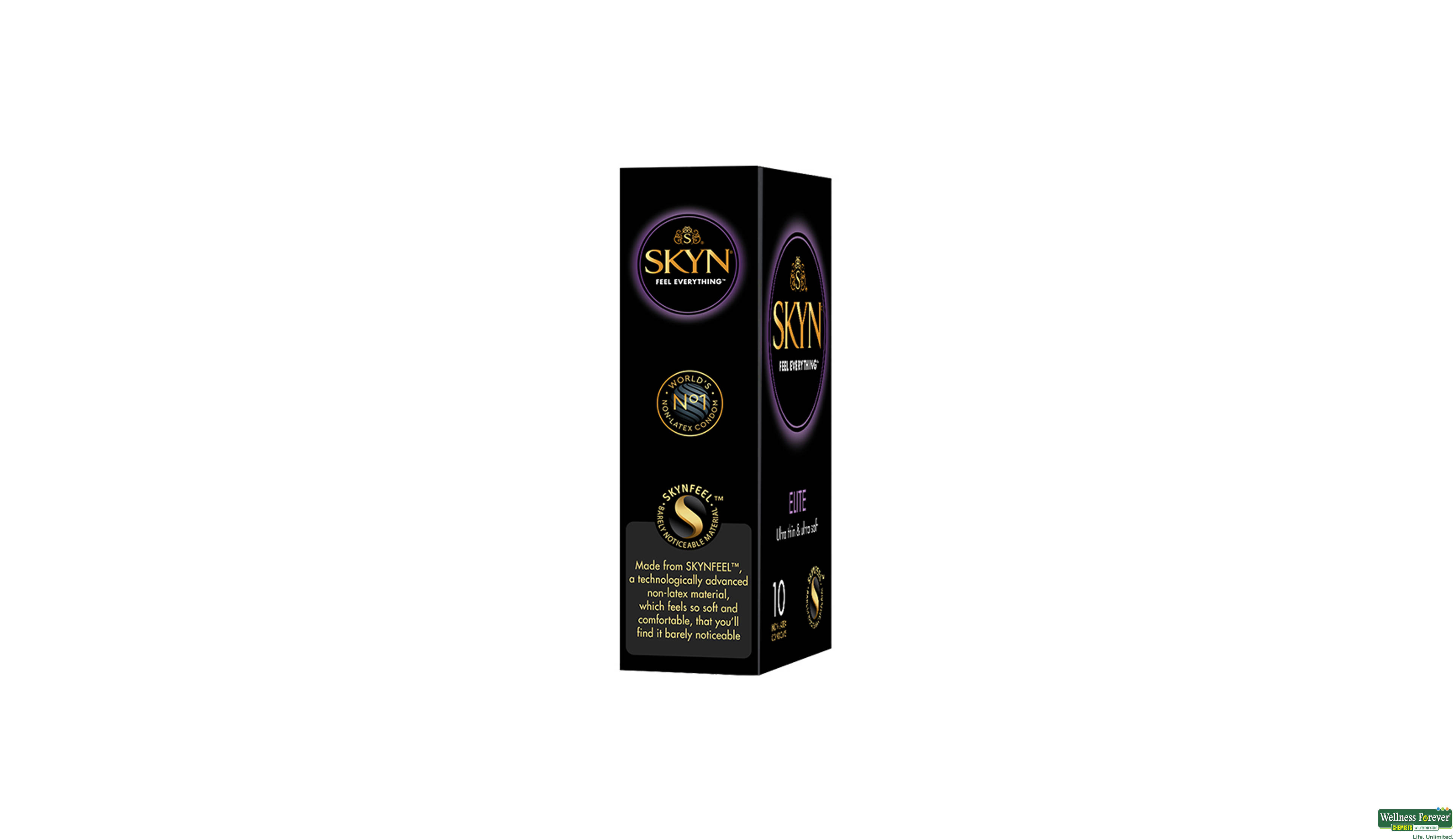 SKYN CONDOM ELITE ULTRA THIN 10PC- 3, 10PC, 