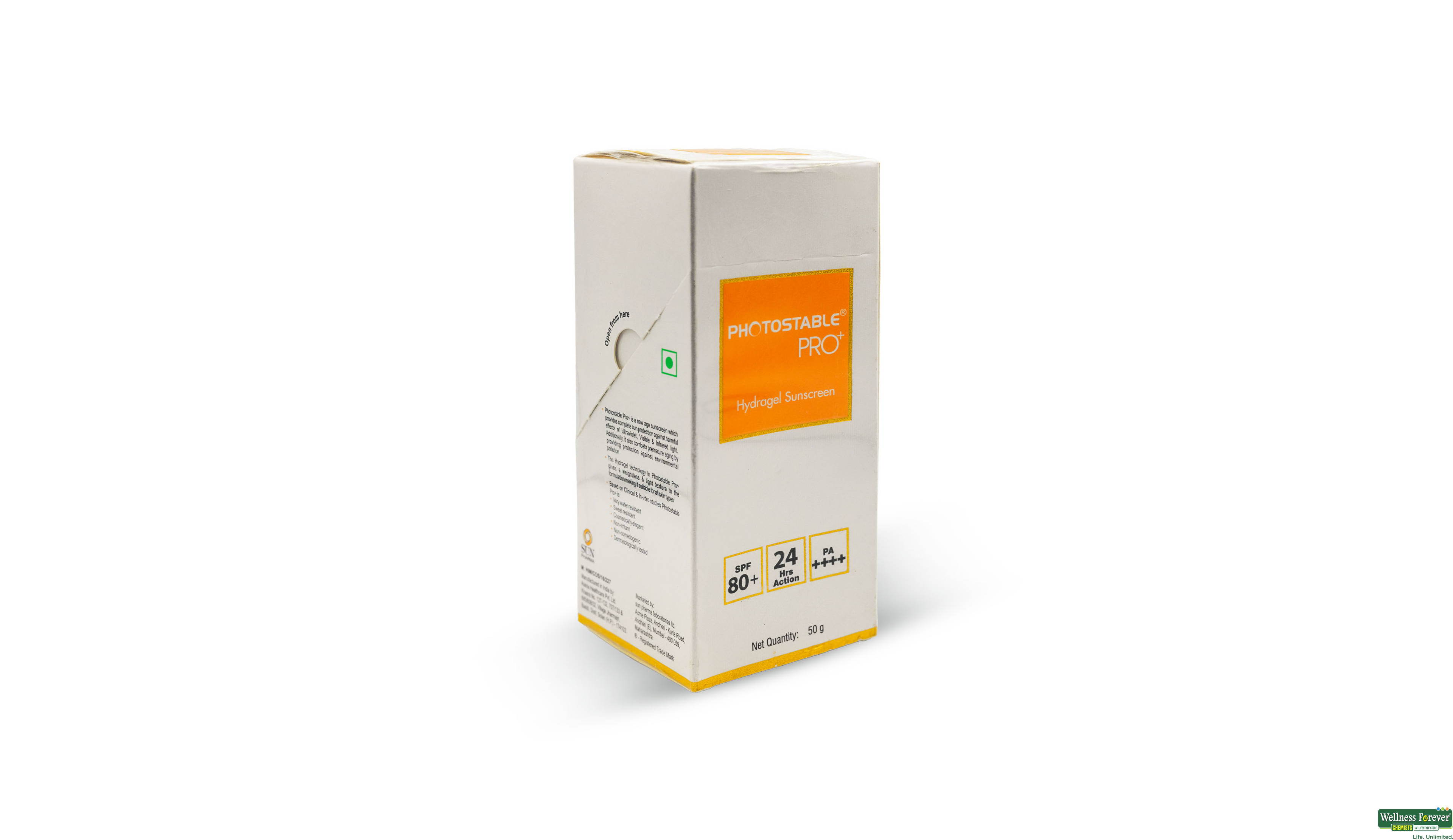 PHOTOSTABLE PRO+ SPF80 SUNSCREEN 50GM- 1, 50GM, null