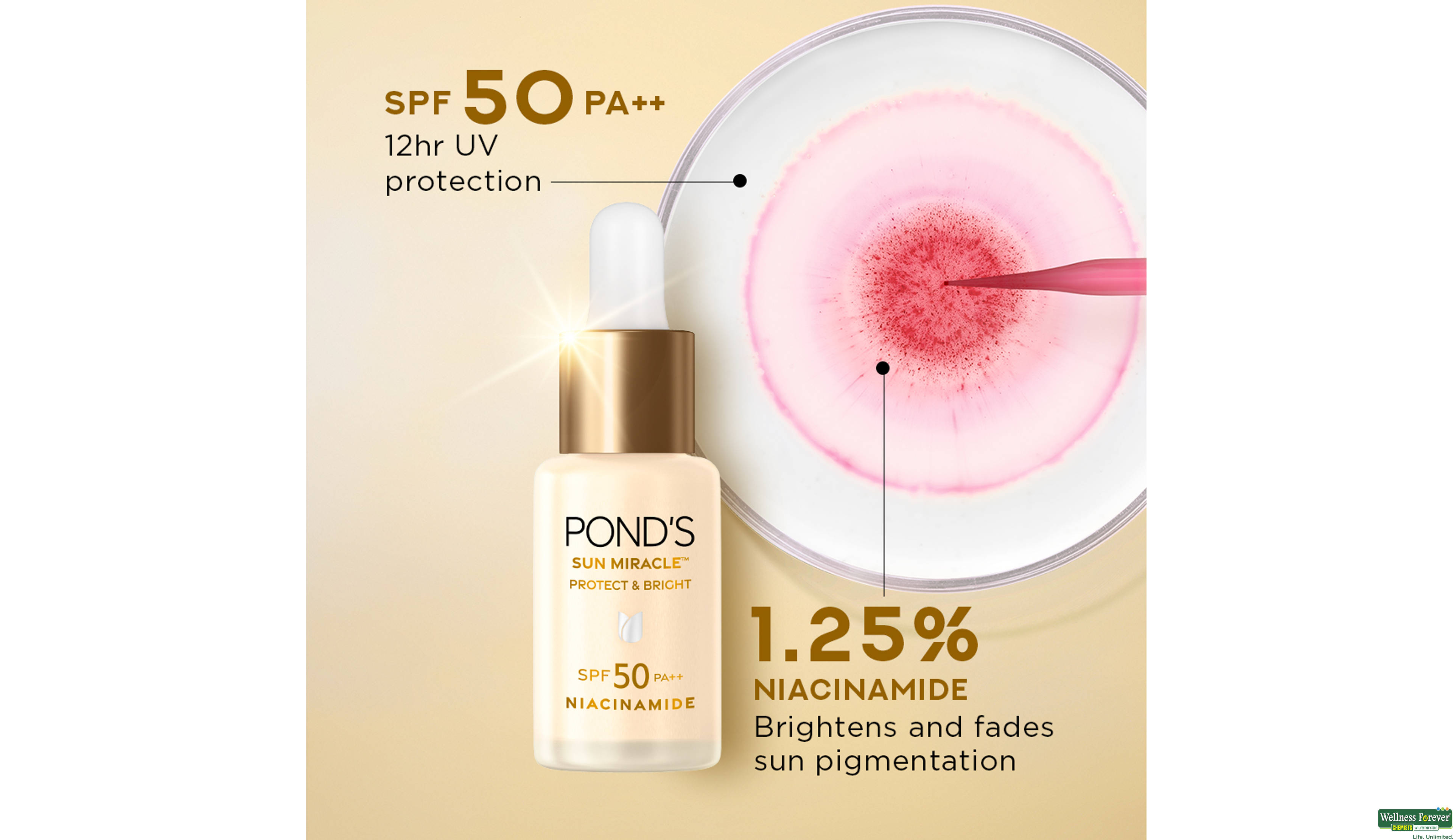 PONDS SUNSCREEN SERUM 14ML- 2, 14ML, 