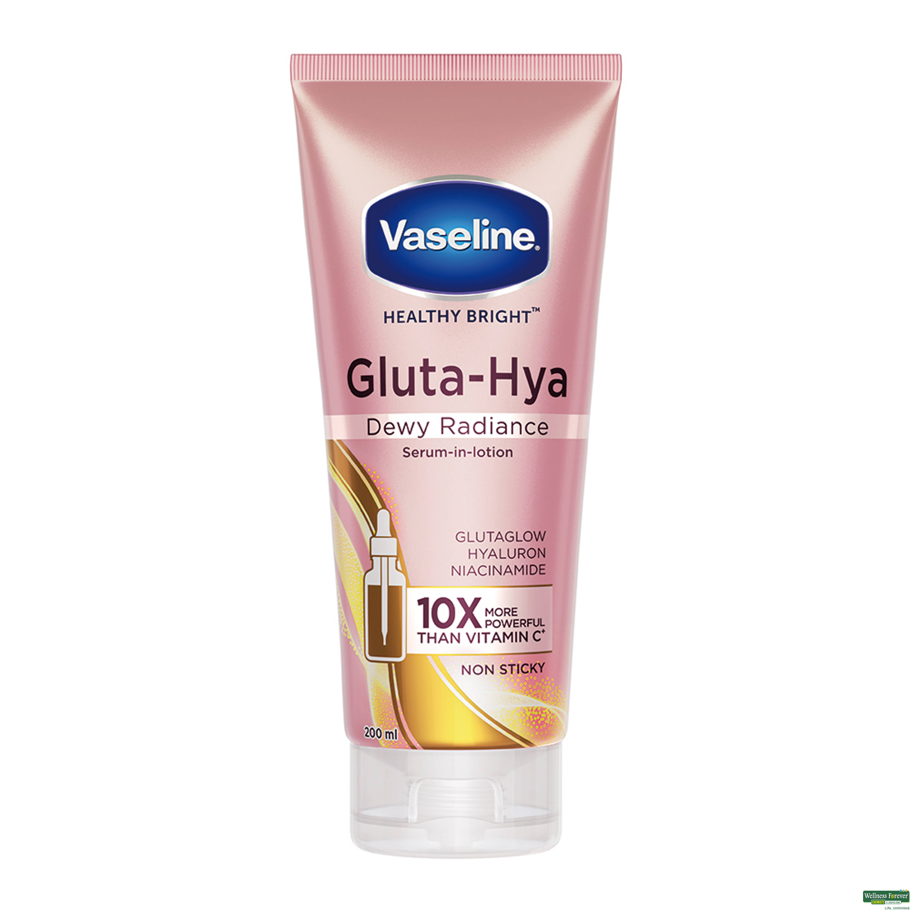 Vaseline Gluta Hya Raidance Glow 200Ml-image