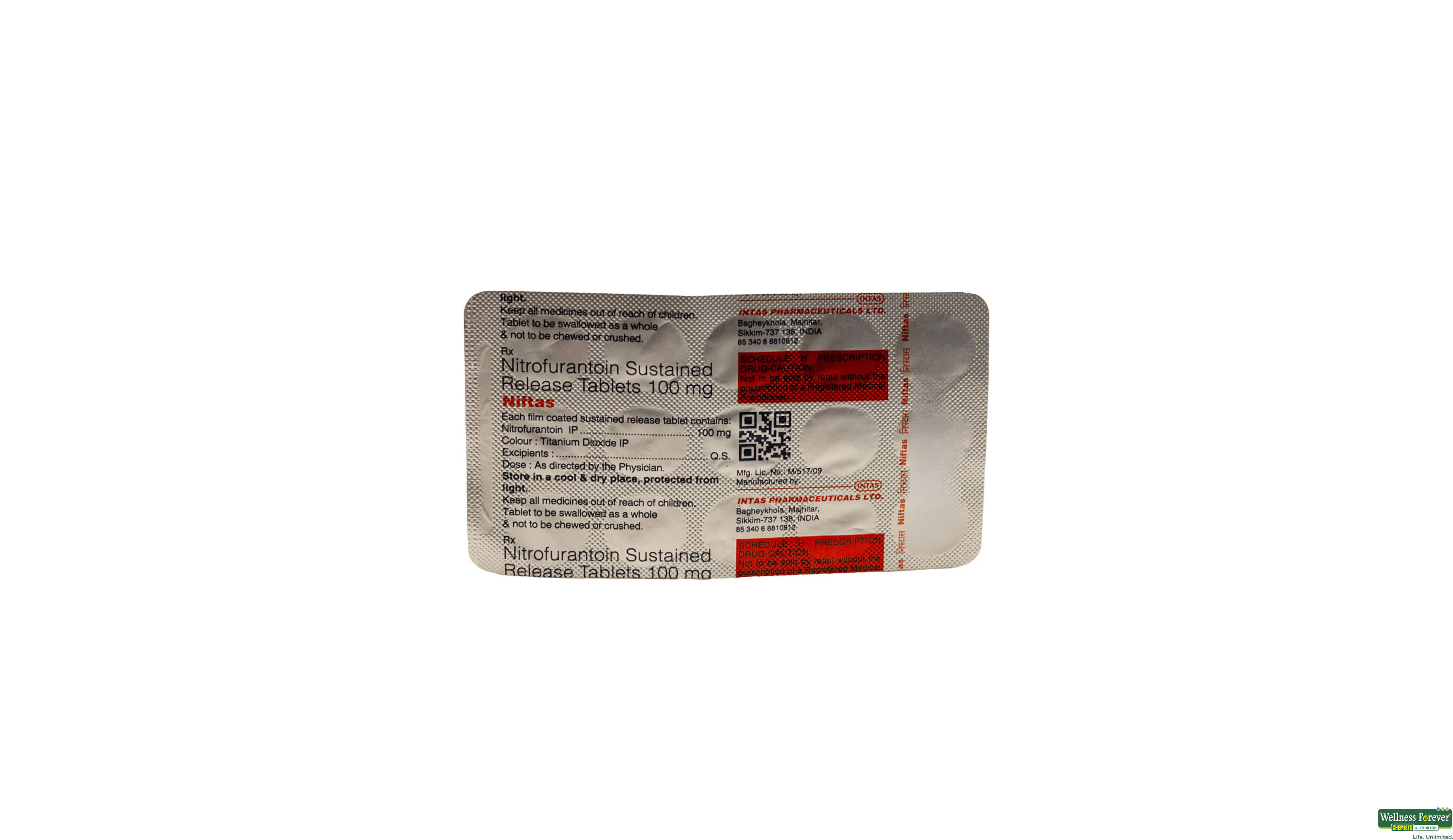 NIFTAS 100MG 14TAB- 2, 14TAB, 