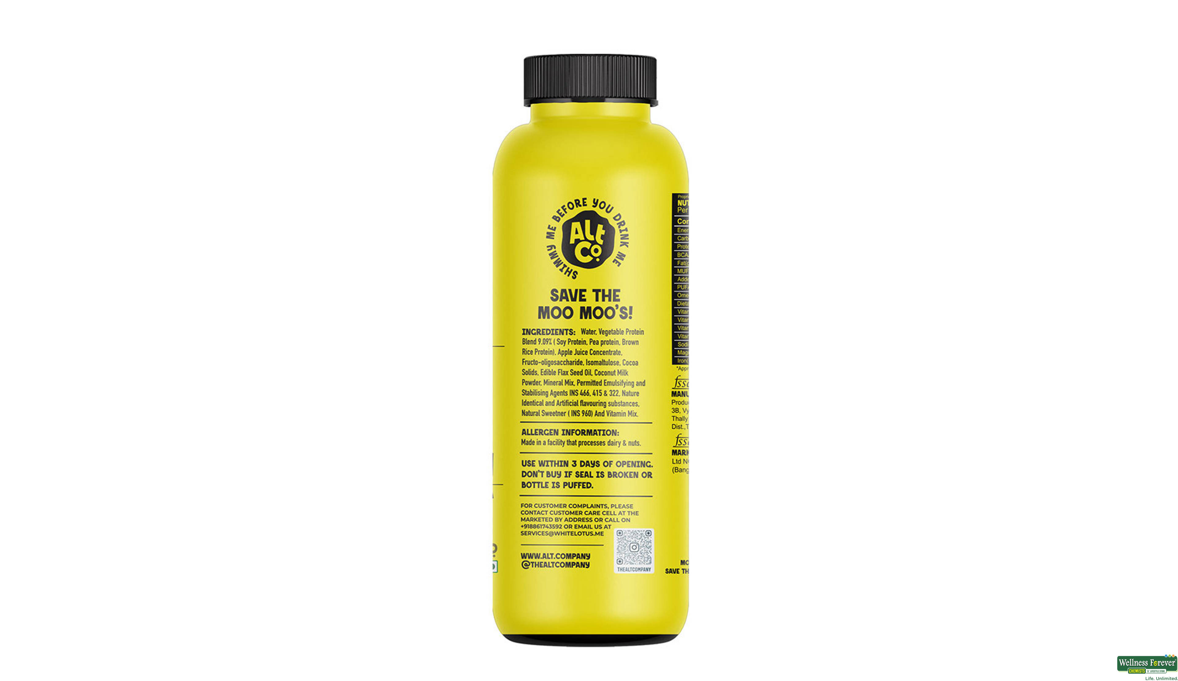 ALT CO PROTEIN DRINK 13G CHOCOLATE200ML- 3, 200ML, null