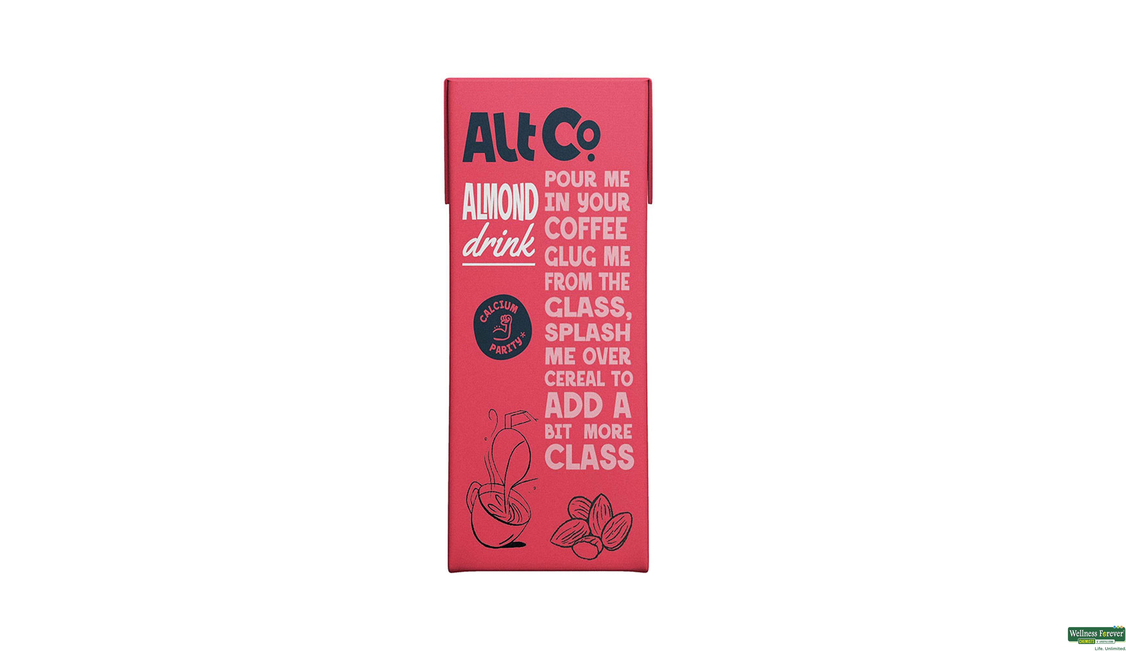 ALT CO ALMOND MILK 200ML- 2, 200ML, null