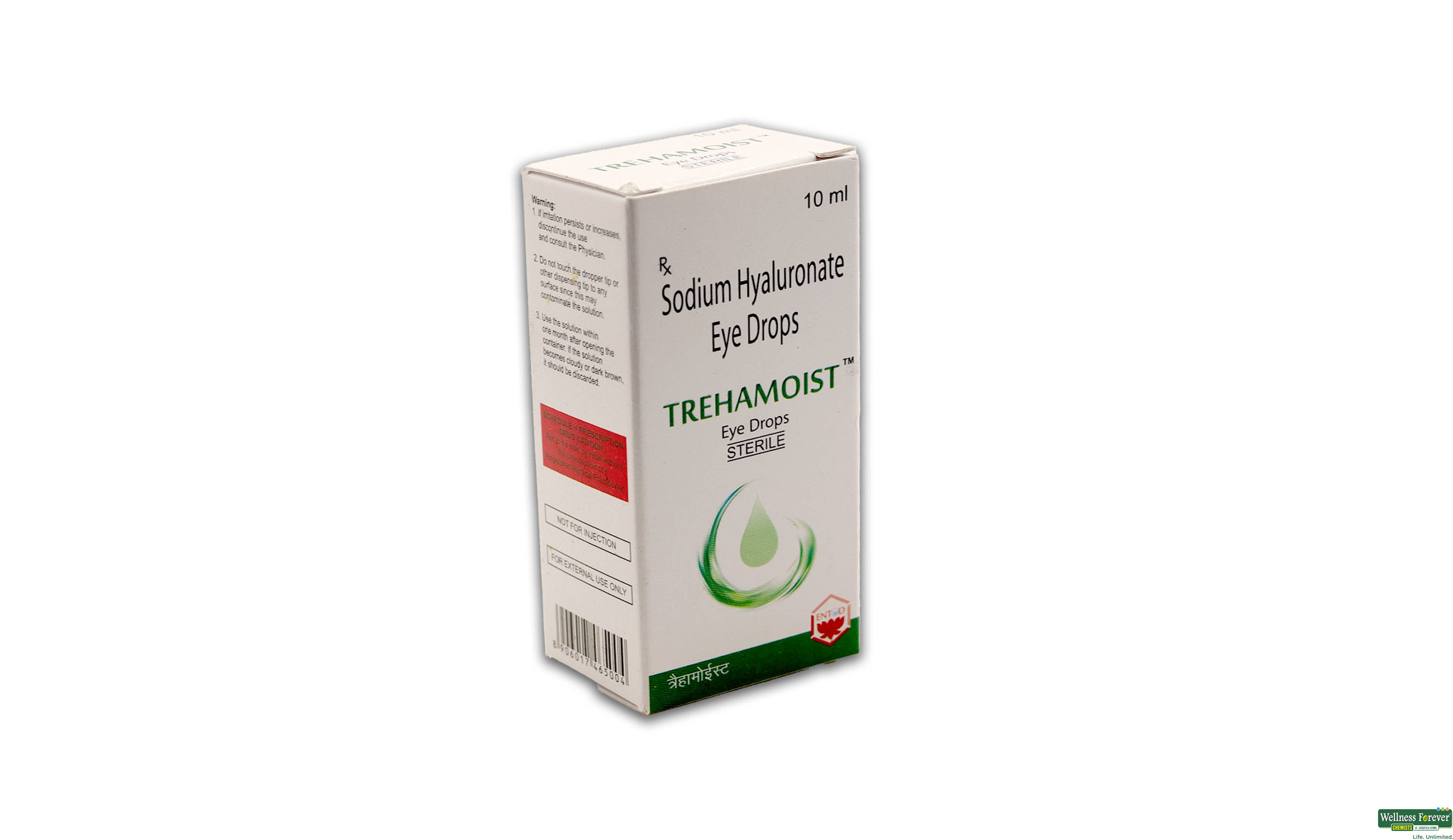 TREHAMOIST 0.1% EYE DROPS 10ML- 1, 10ML, null