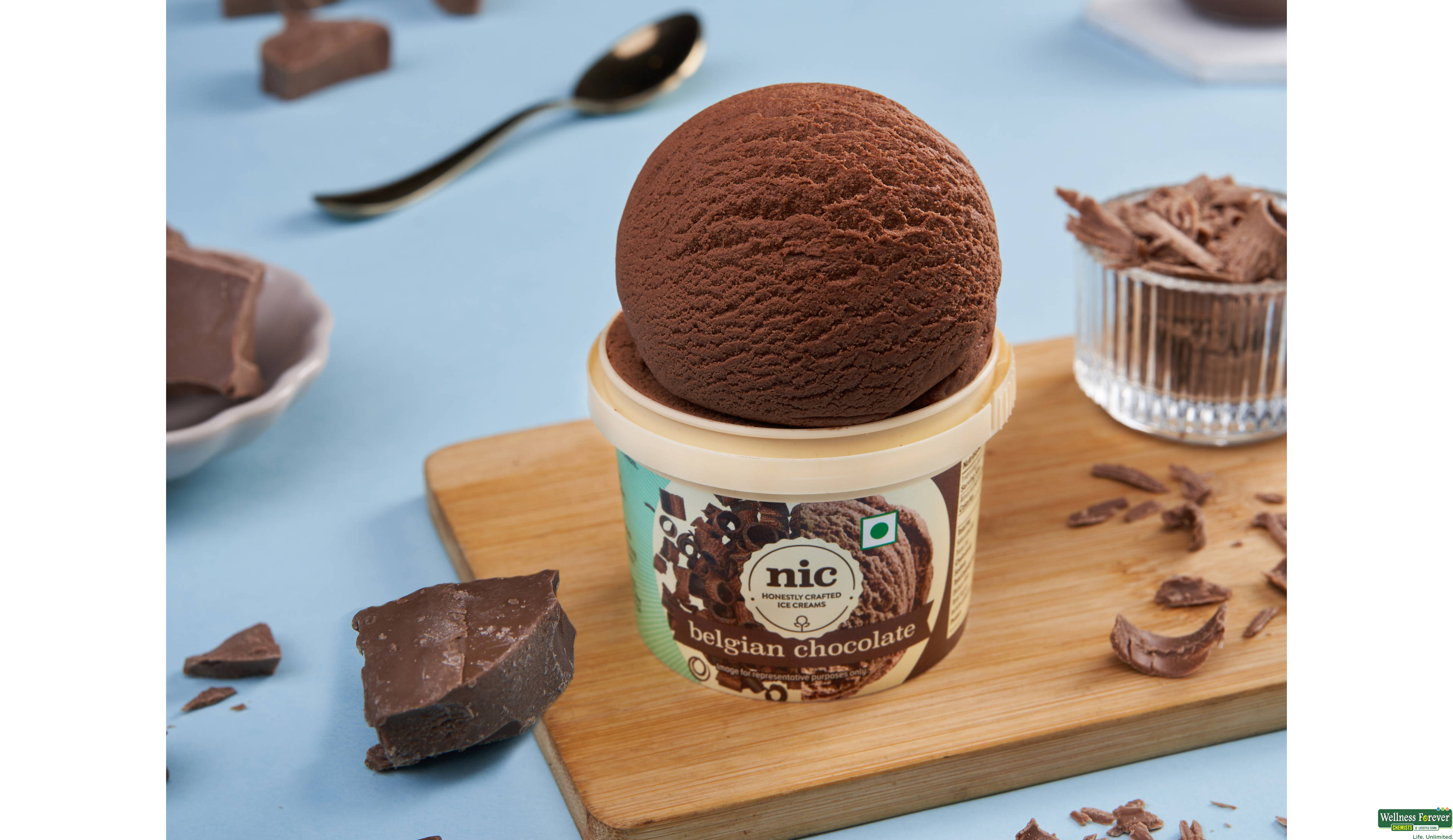NIC I/C BELGIAN CHOCOLATE 100ML- 1, 100ML, null