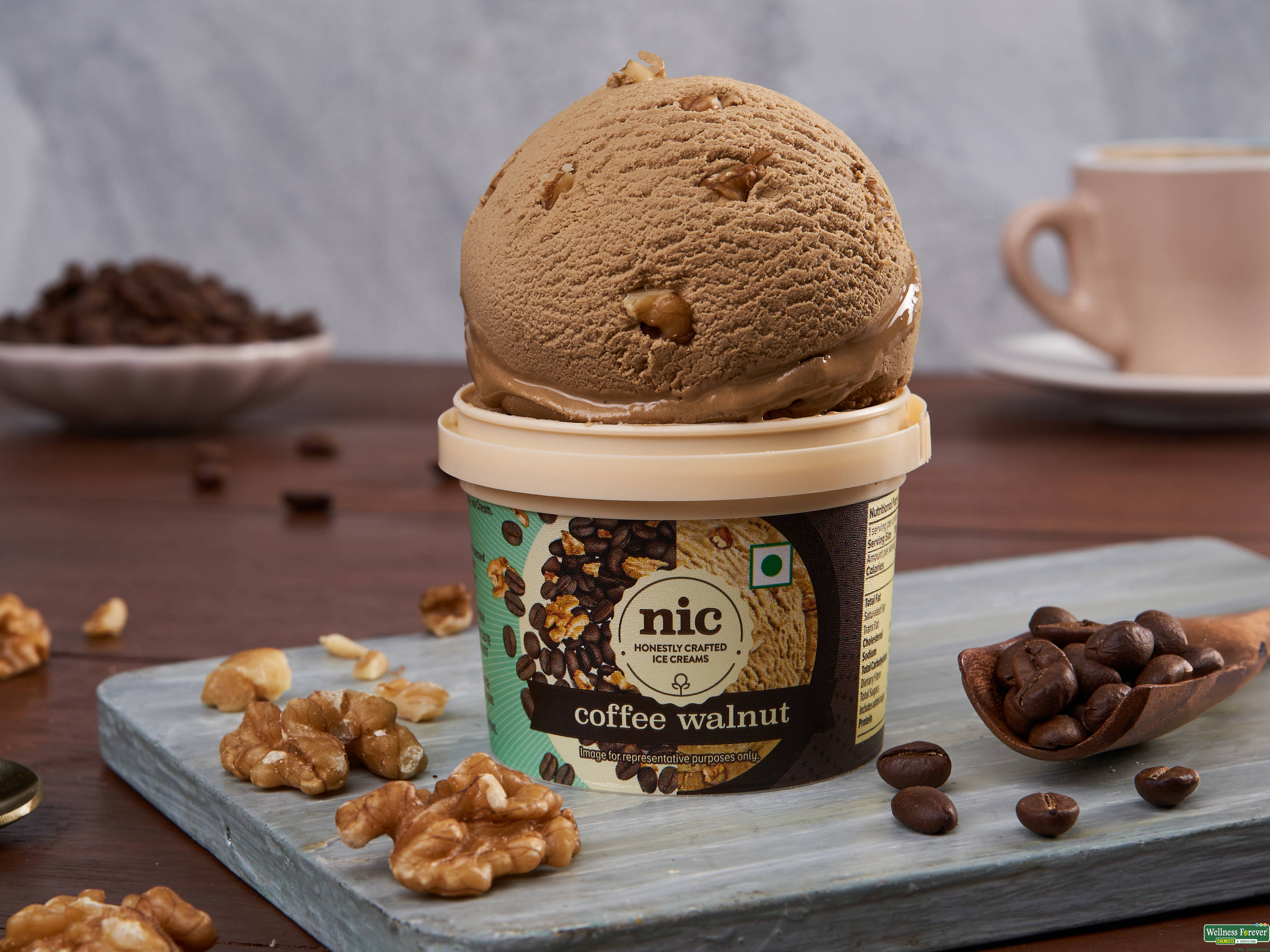 NIC Coffee Walnut Ice Cream 100ml-image