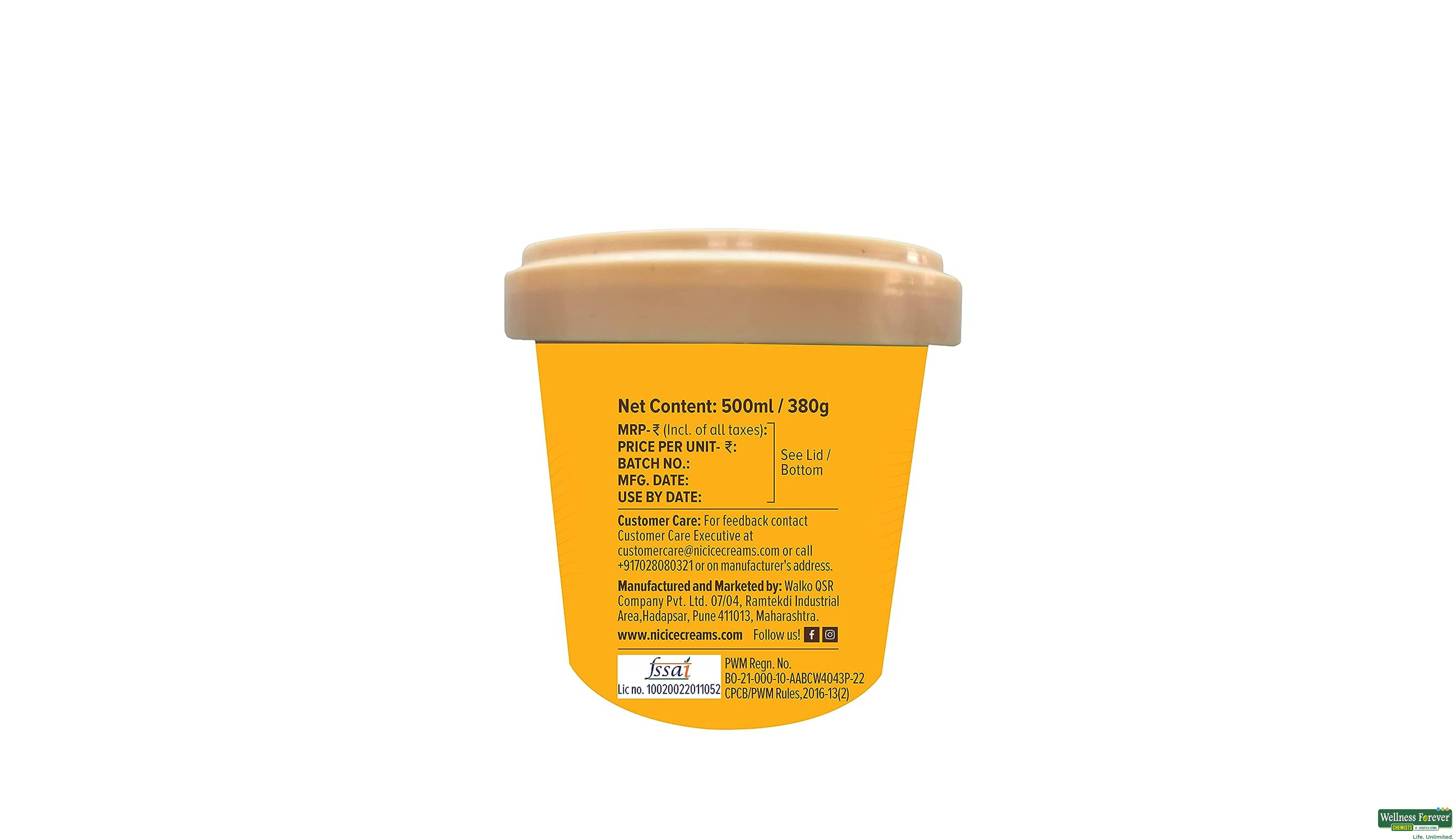 NIC I/C ALPHONSO MANGO 500ML- 4, 500ML, null