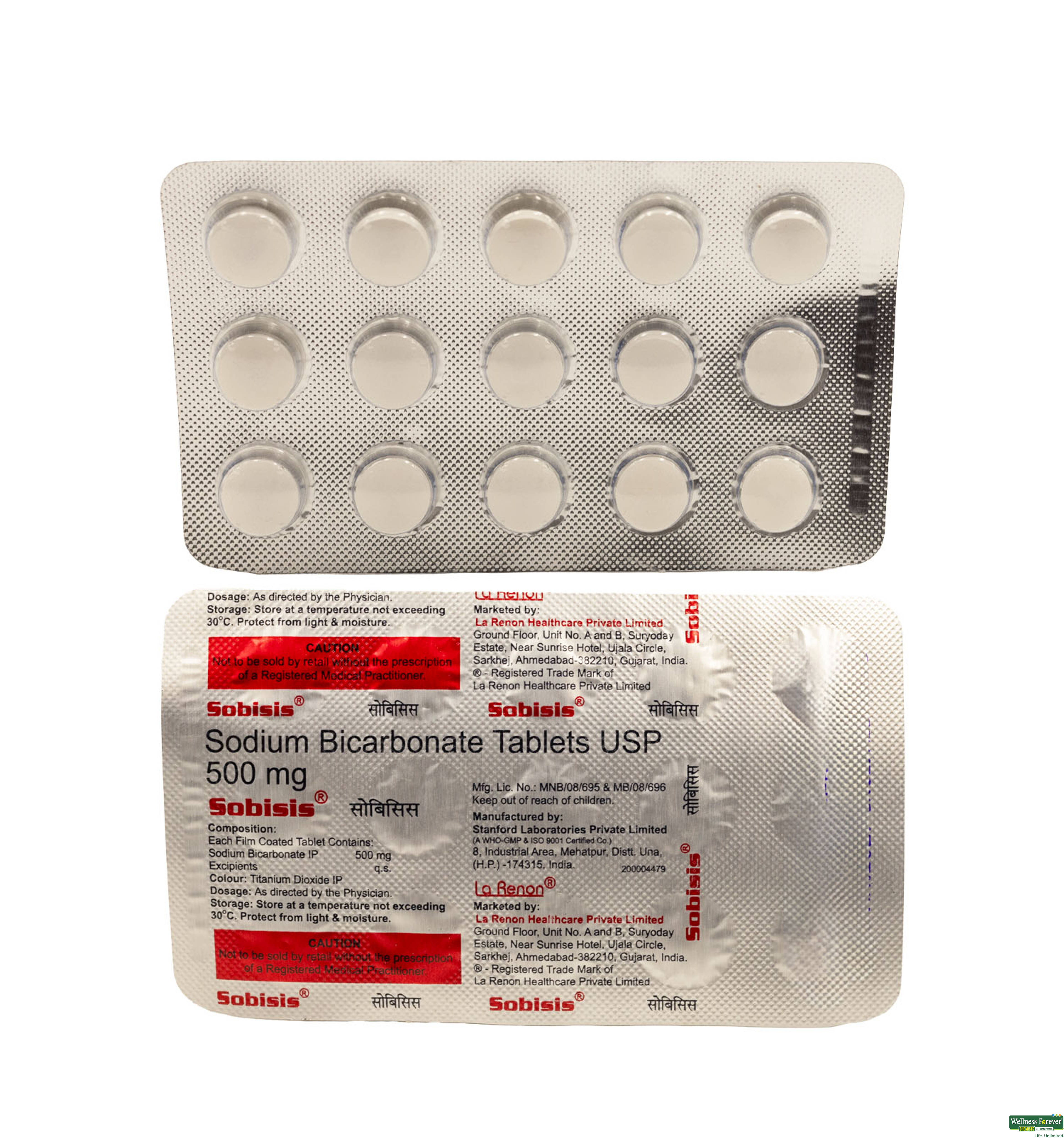 Sobisis 500Mg 15 Tablets-image