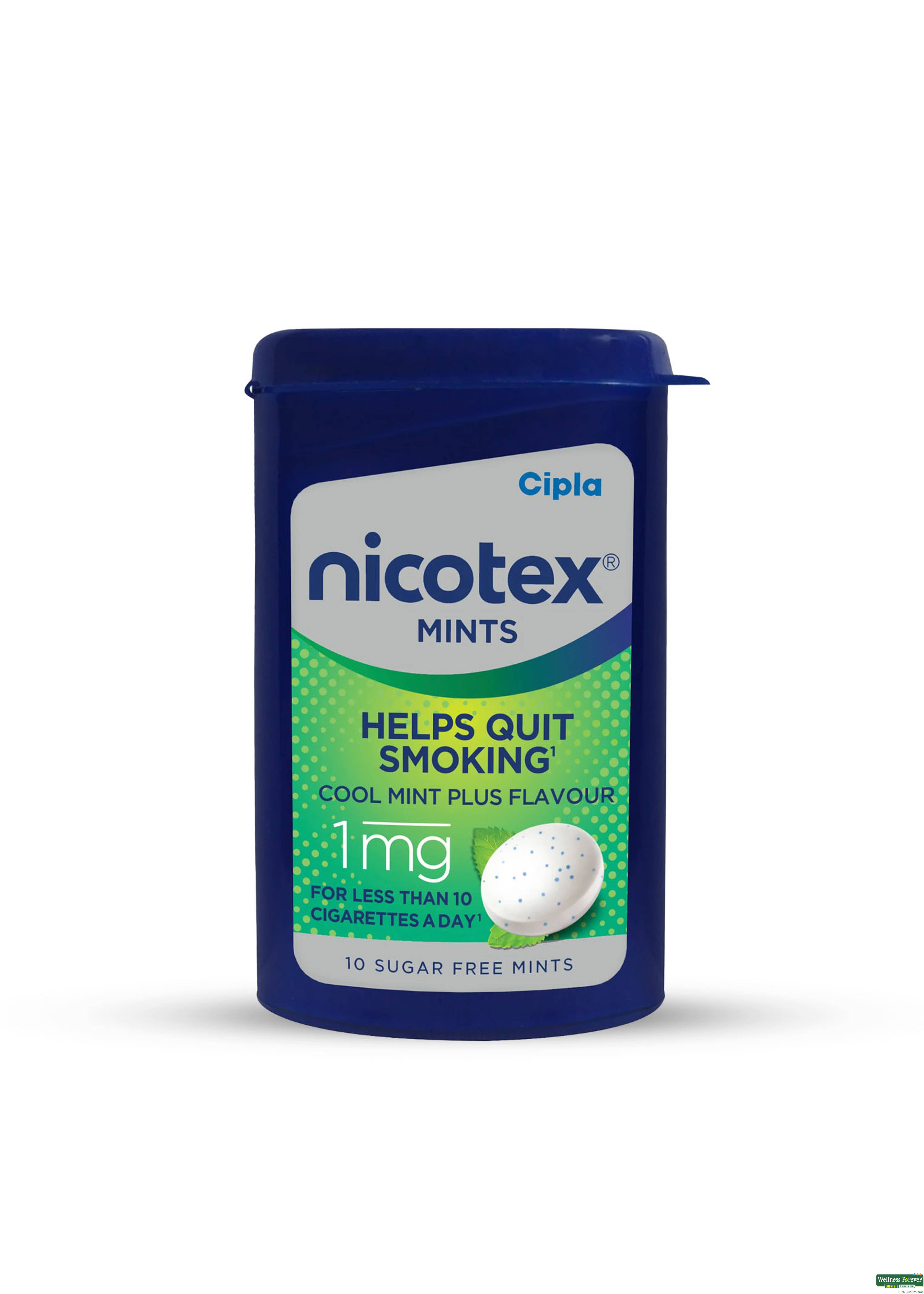 Nicotex-Mint Plus Lozenges Tin 1Mg-image