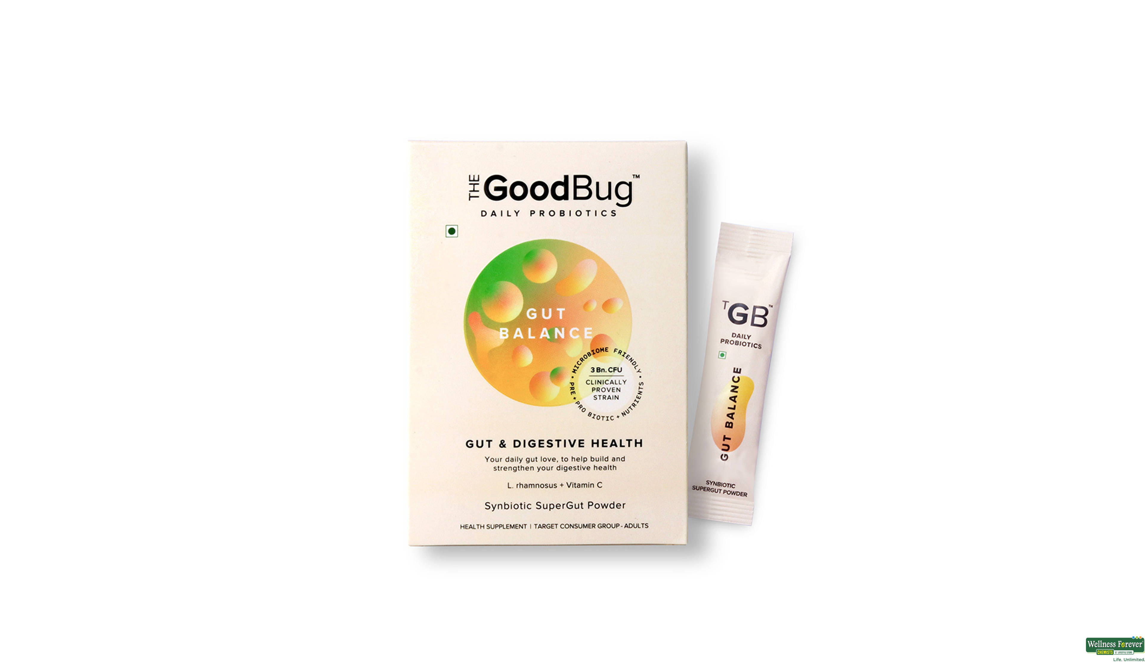 THE GOOD BUG GUT BALANCE 15 SACHET- 1, 15PC, null