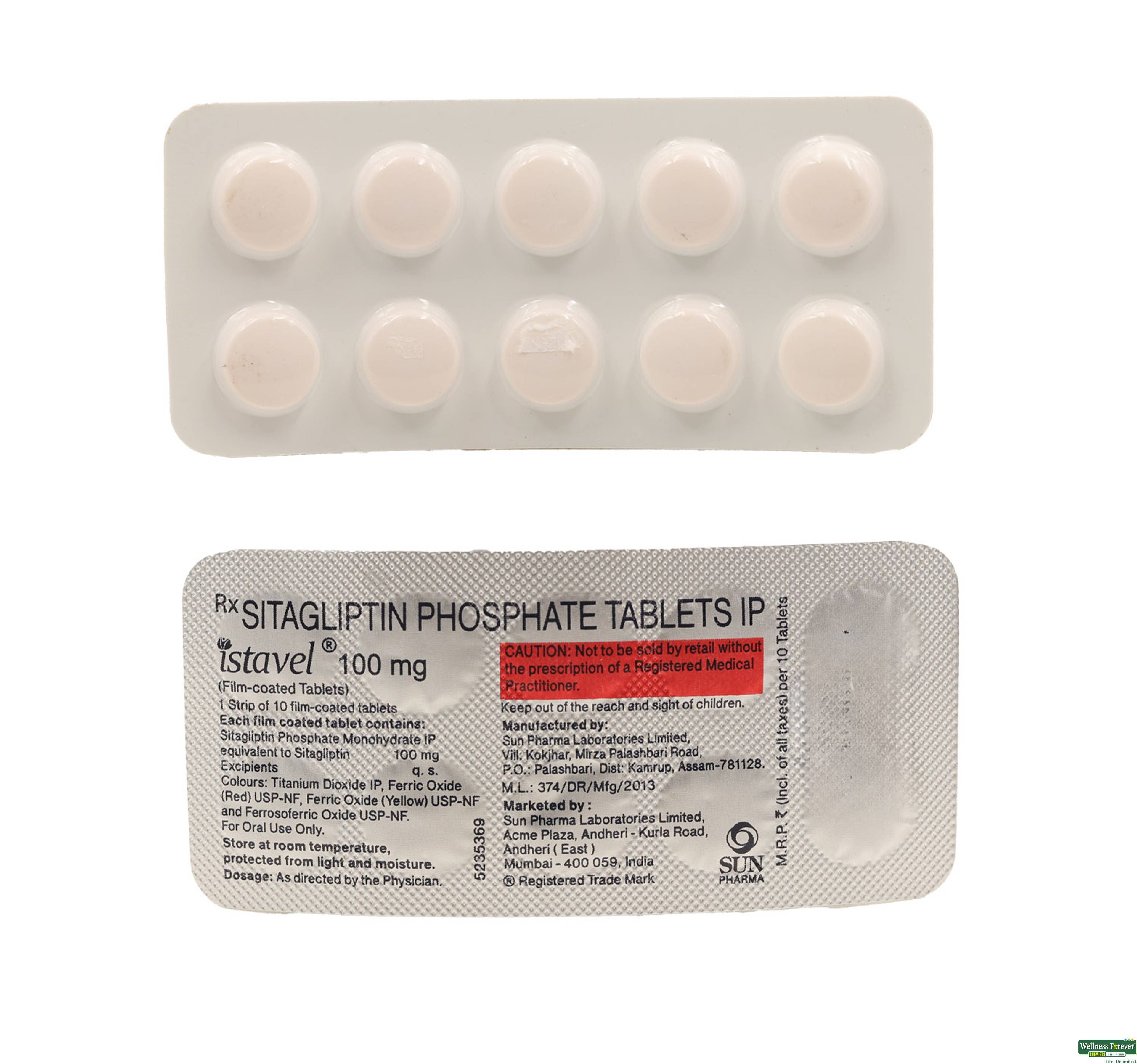 ISTAVEL 100MG 10TAB-image