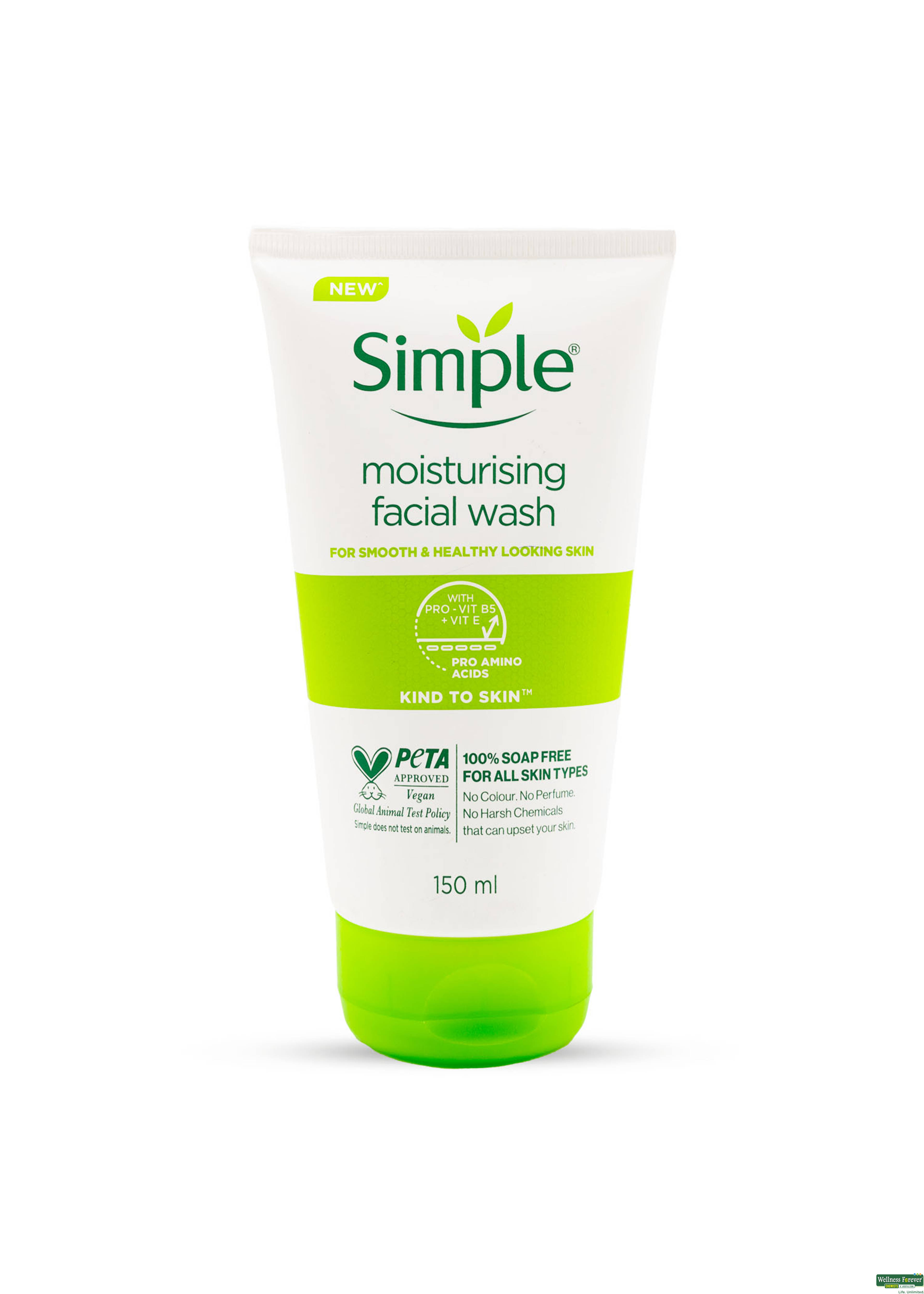 Simple Kind To Skin Moisturising Facial Wash 150ml-image