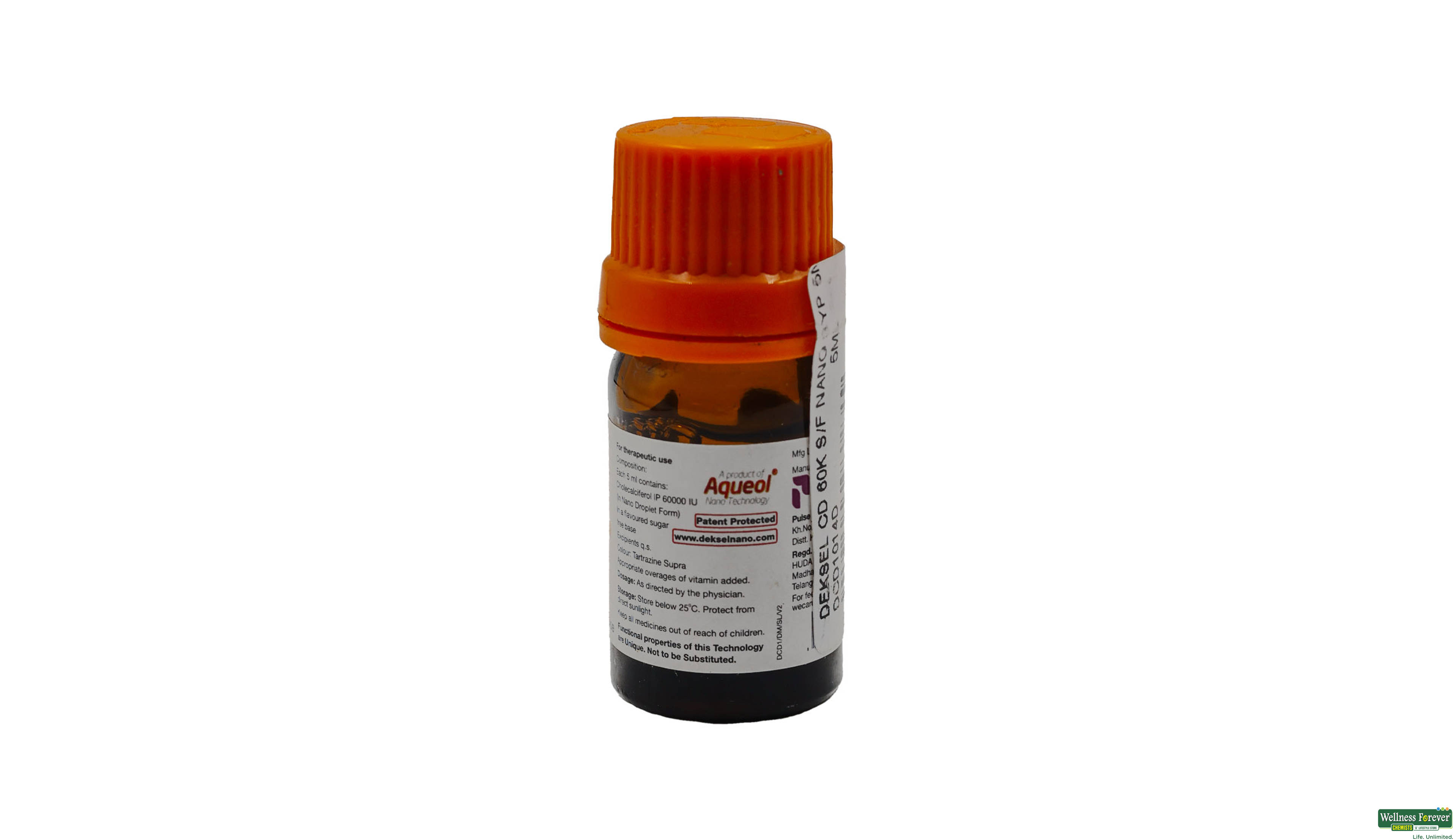 DEKSEL CD 60K S/F NANO SYP 5ML- 2, 5ML, null