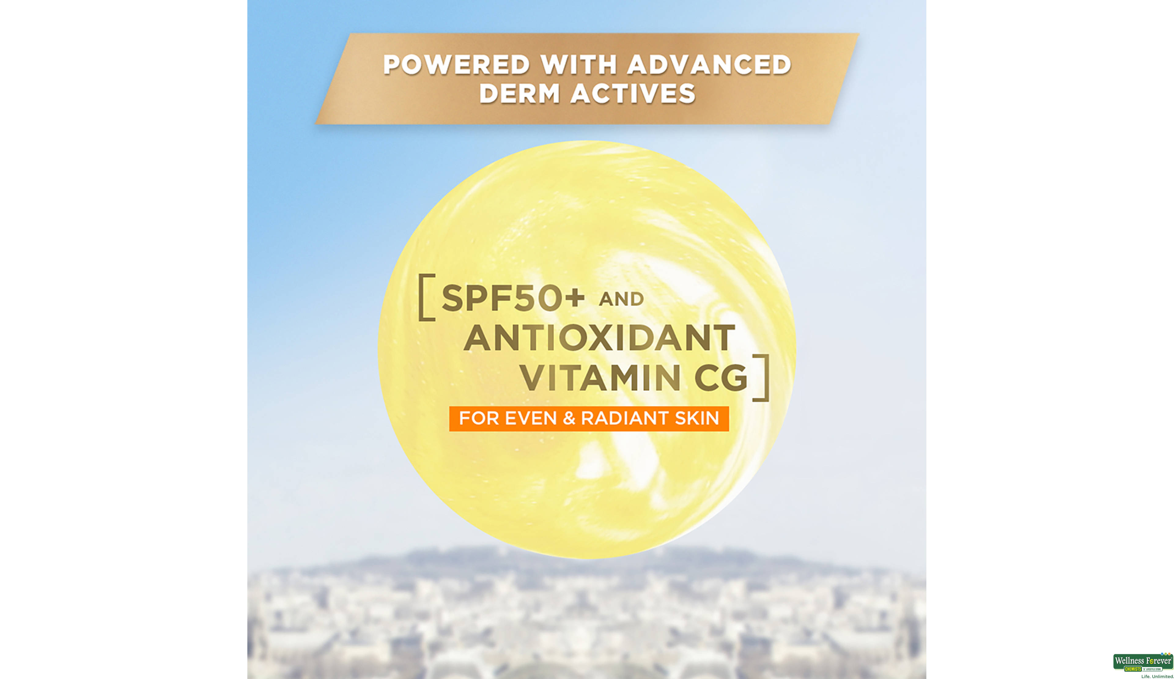 LOREAL UVD SUNSCREEN CORRECT & PROTECT 50GM- 4, 50GM, null
