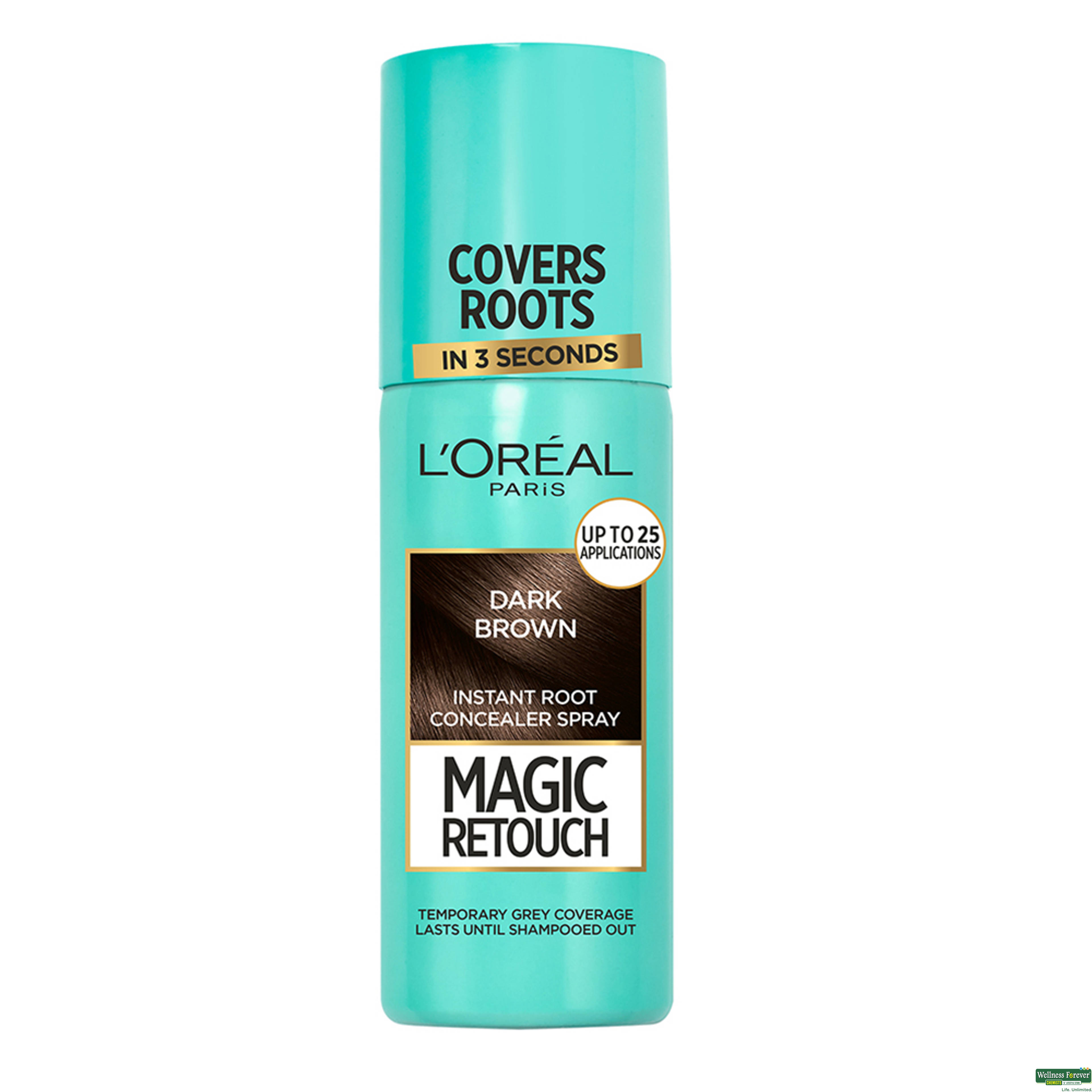 L'Oreal Paris Magic Retouch,2 Dark Brown, 75 ml-image