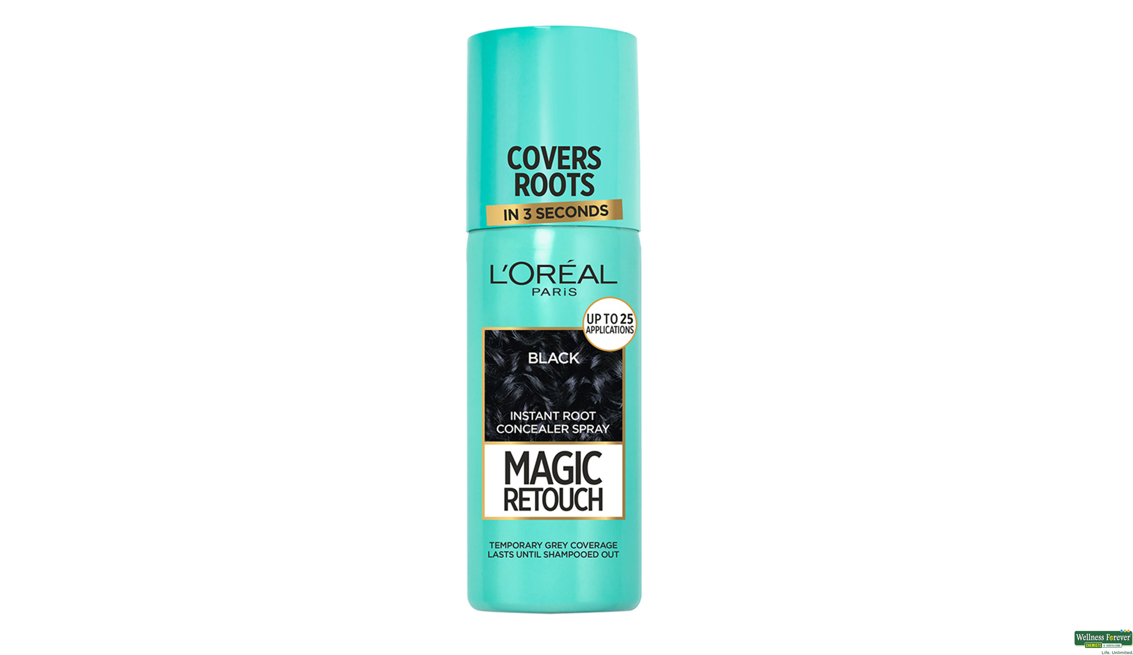 LOREAL MAGIC RETOUCH 1 BLACK 75GM- 1, 75GM, null