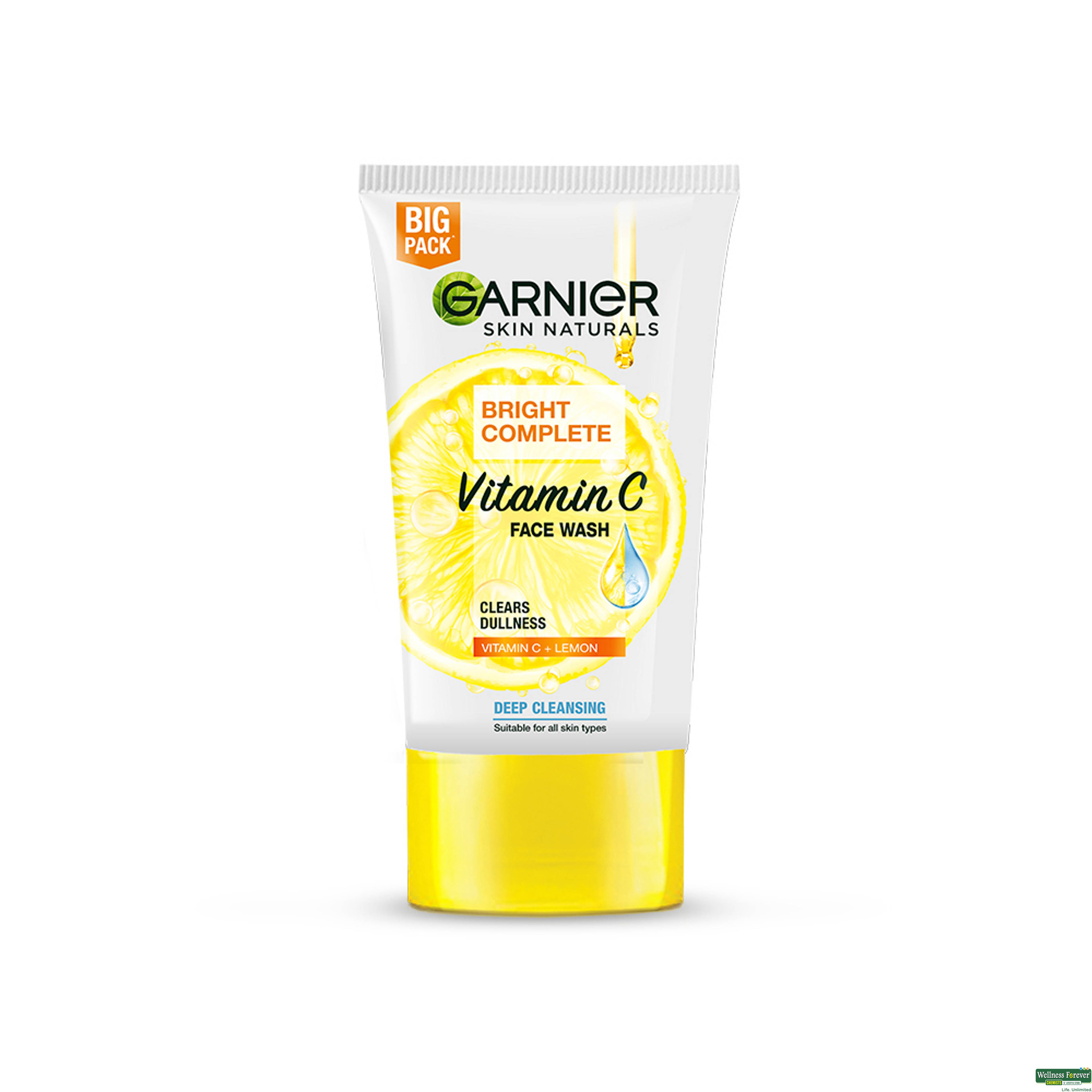 Garnier Bright Complete VITAMIN C Facewash 150g-image
