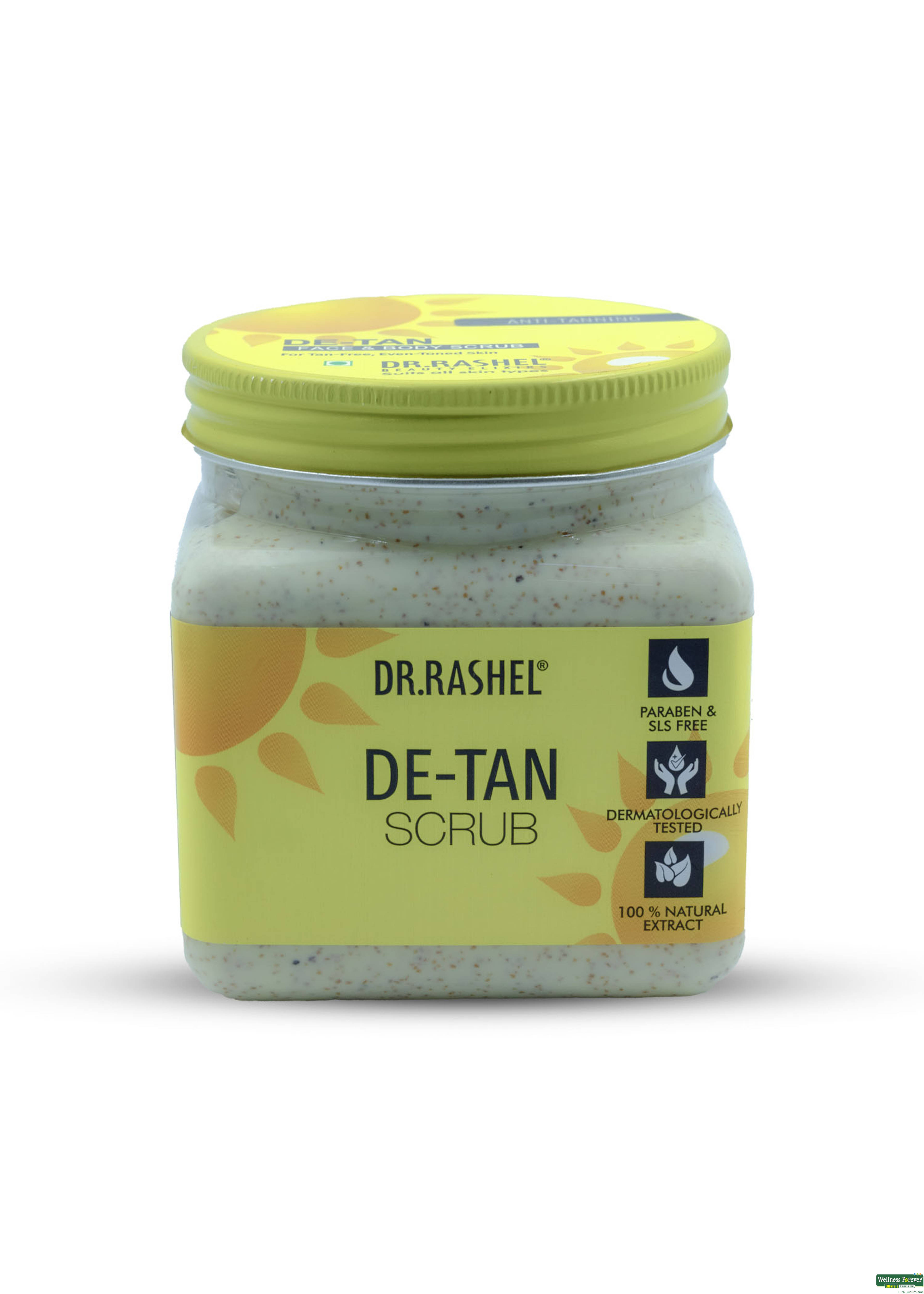 Dr.Rashel De-Tan Face & Body Scrub 380ml-image