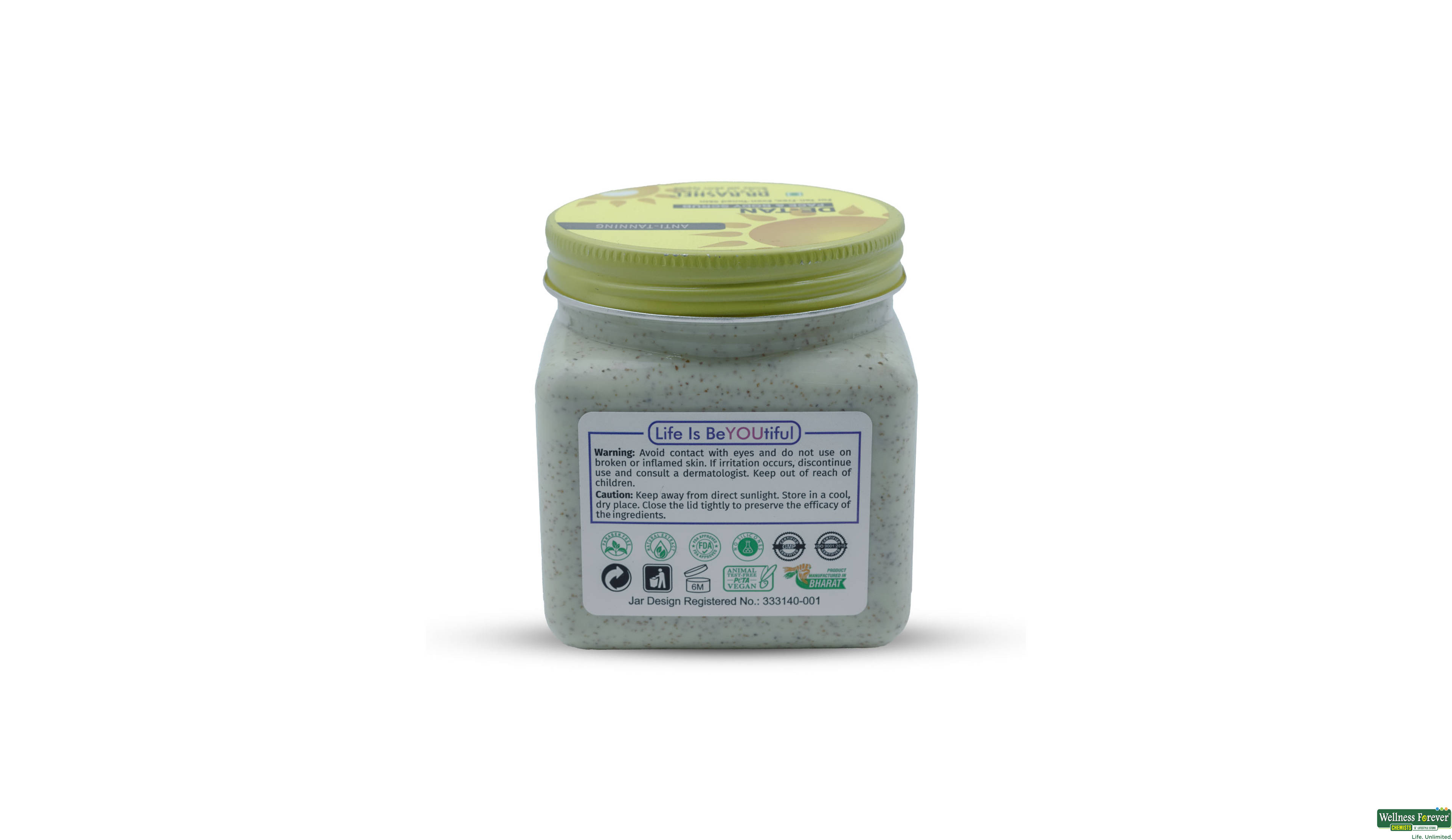 DR.RASHEL DE-TAN FACE & BODY SCRUB 380ML- 3, 380ML, null