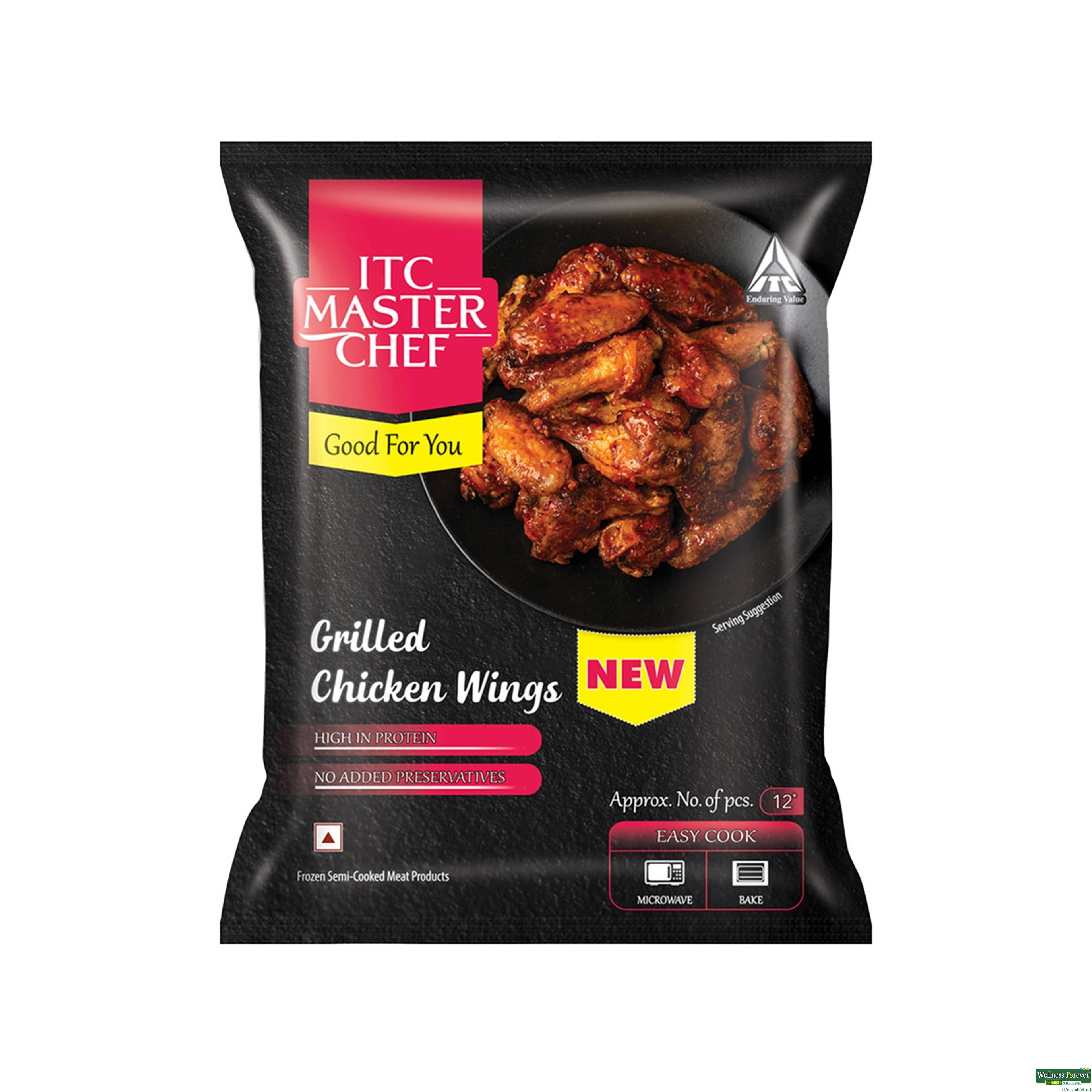 ITC Master Chef Grilled Chicken Wings 360g-image