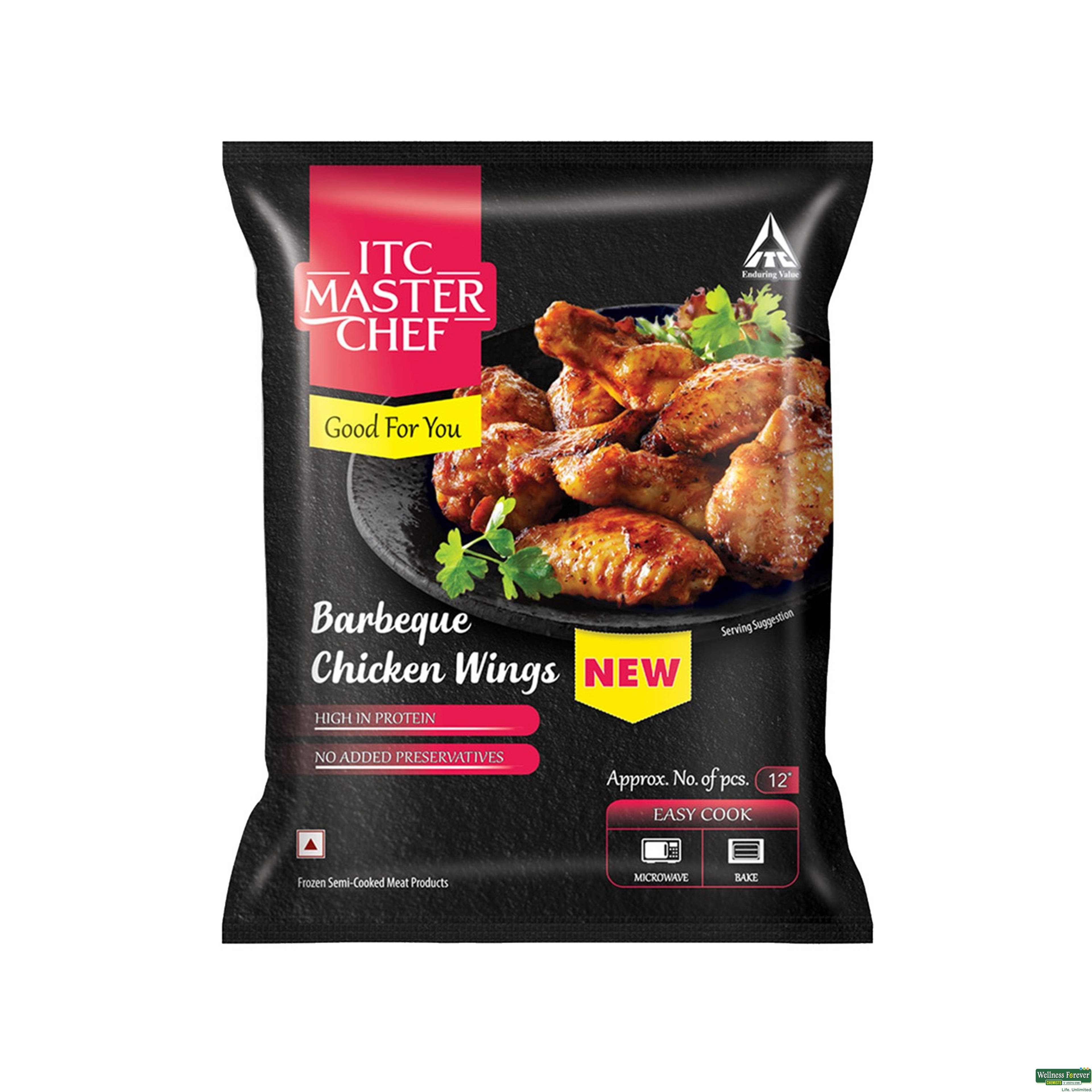 ITC Master Chef Barbeque Chicken Wings 360g-image