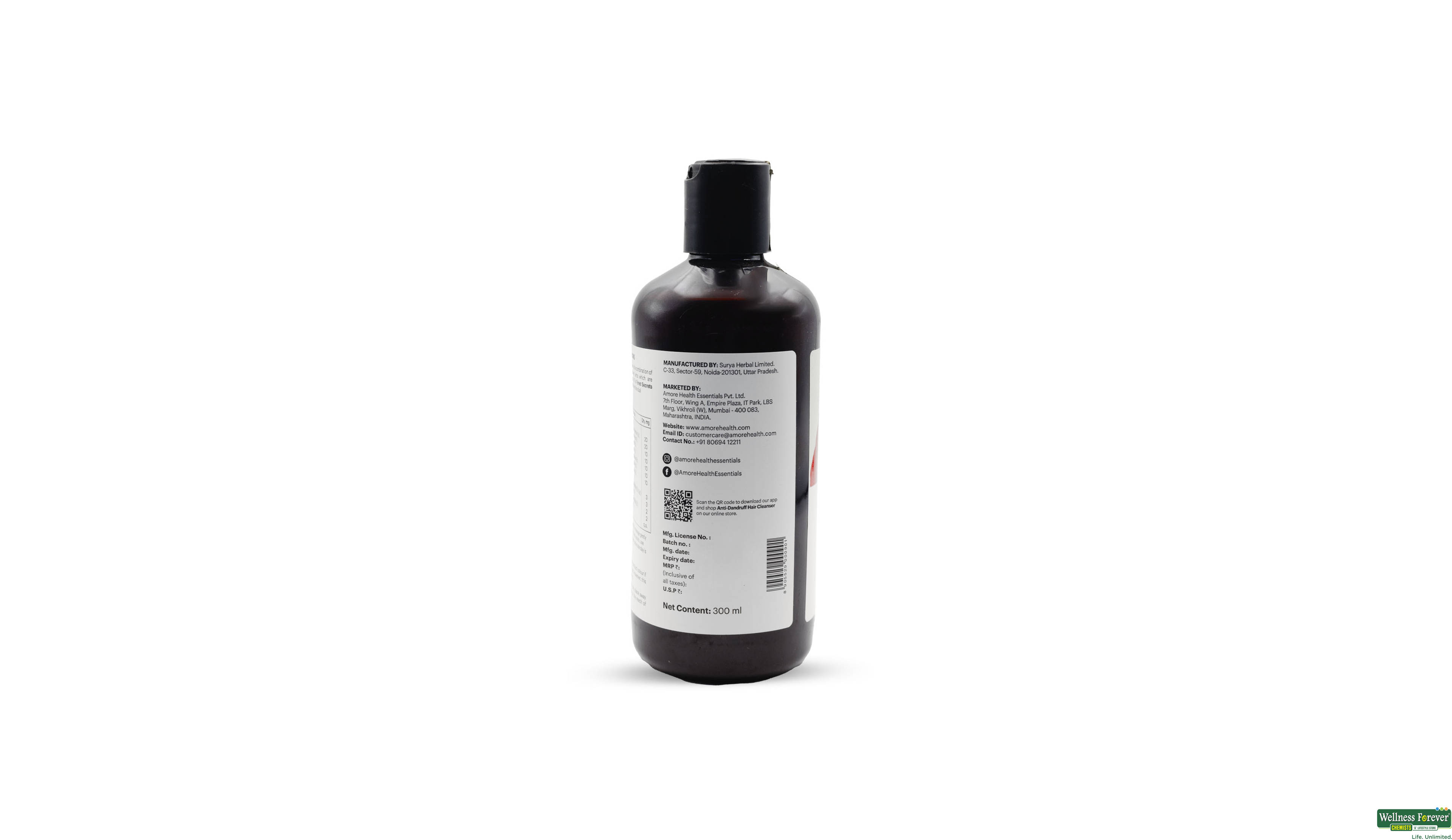 FOREST SECRETS ANTI DNDRUF H/CLNSR 300ML- 3, 1PC, null